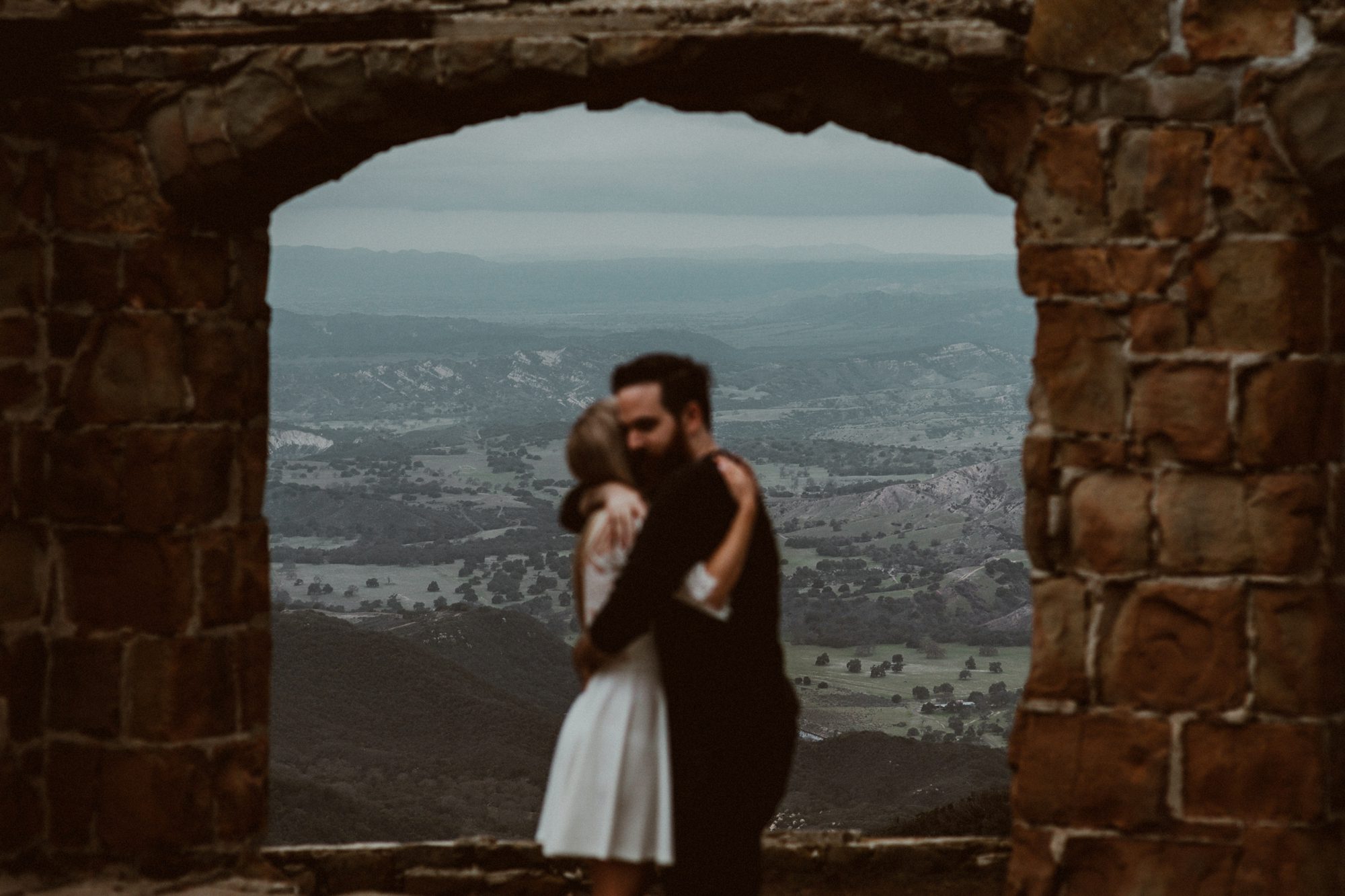 engagement session at knapp's castle