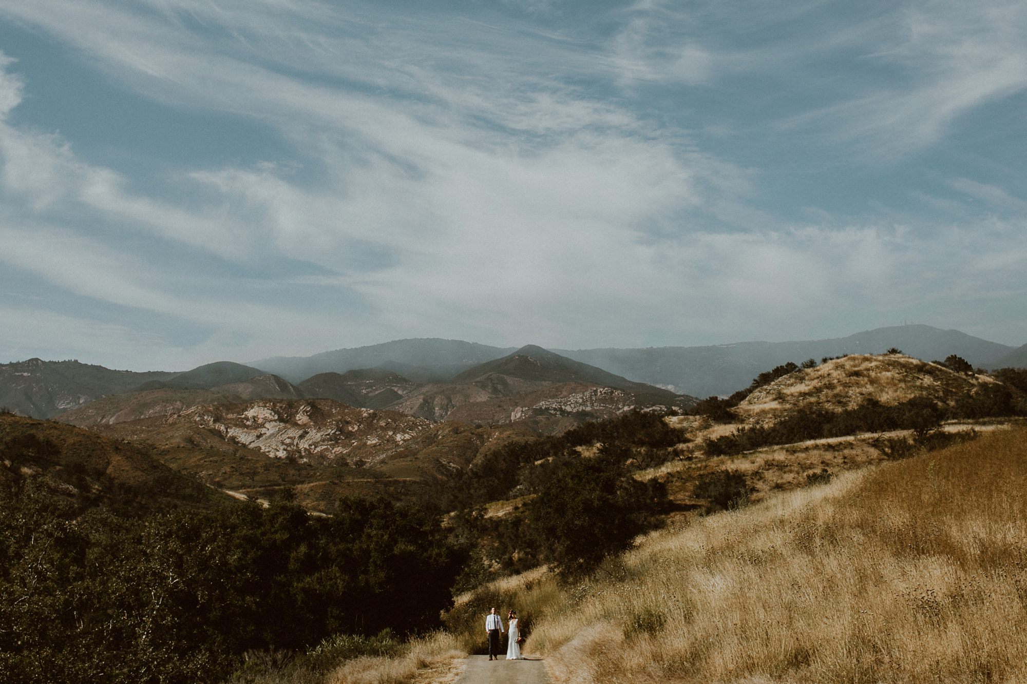 Santa Barbara Mountains Wedding Photos