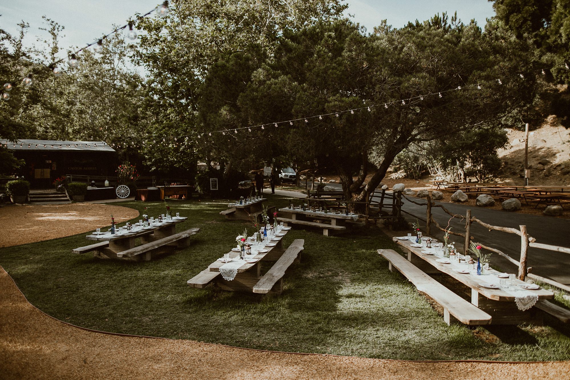 El Capitan Canyon Wedding Reception
