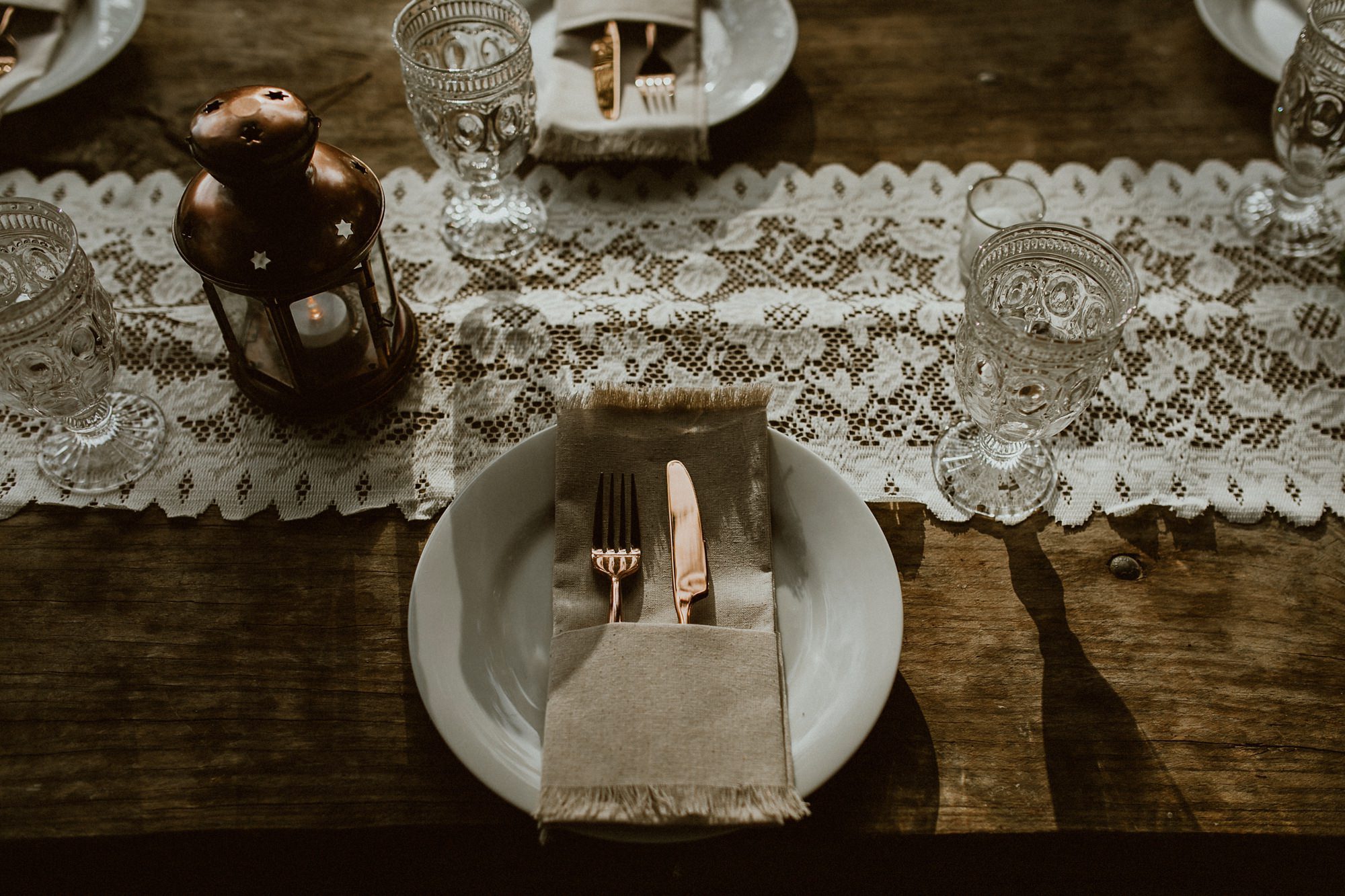 Boho El Capitan Canyon Wedding Reception