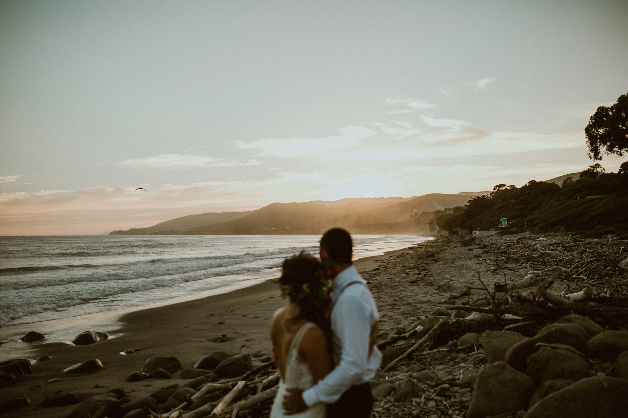 El Capitan Canyon Wedding Beach Photos Santa Barbara