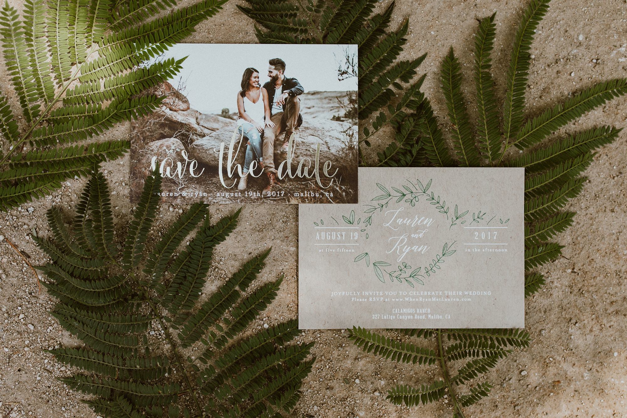 Wedding at Calamigos Ranch Forest Wedding Malibu
