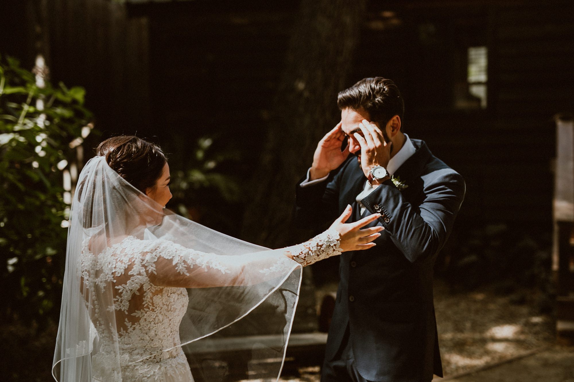Wedding at Calamigos Ranch Forest Wedding Malibu
