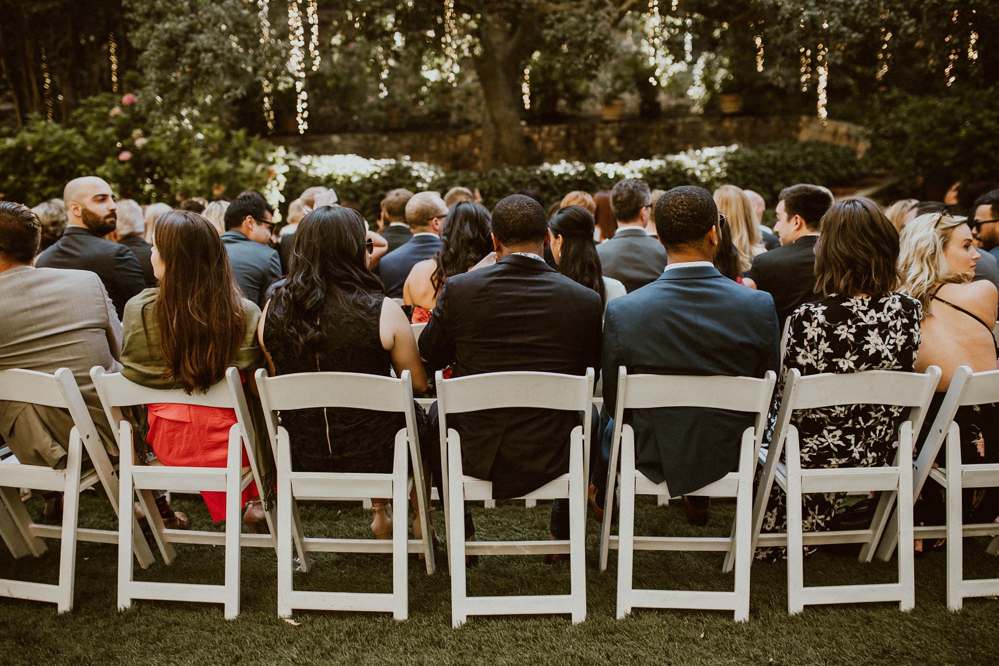 Wedding at Calamigos Ranch Forest Wedding Malibu