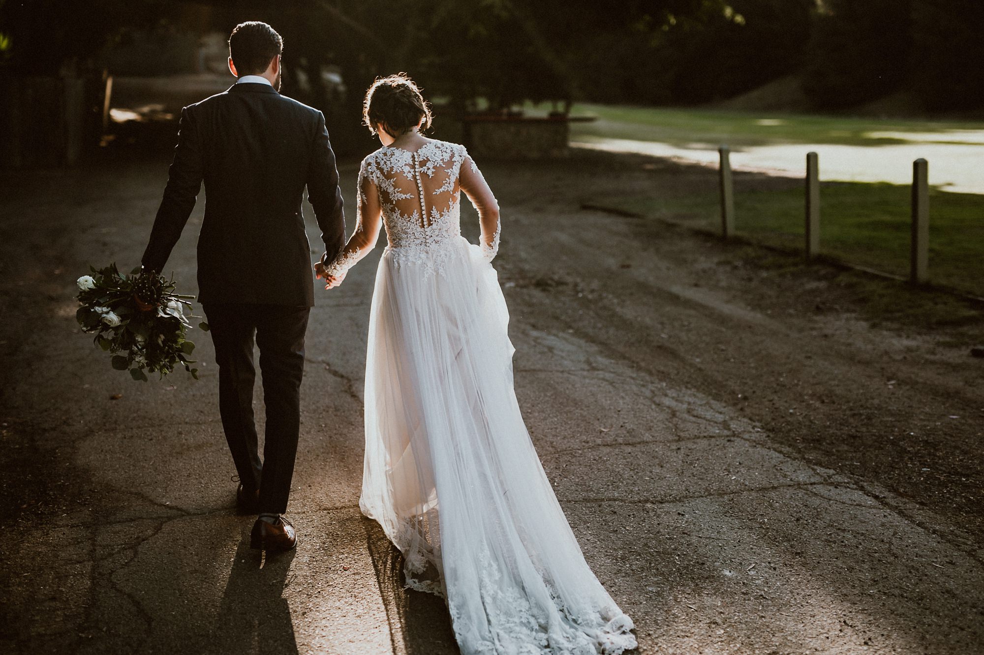 Wedding at Calamigos Ranch Forest Wedding Malibu