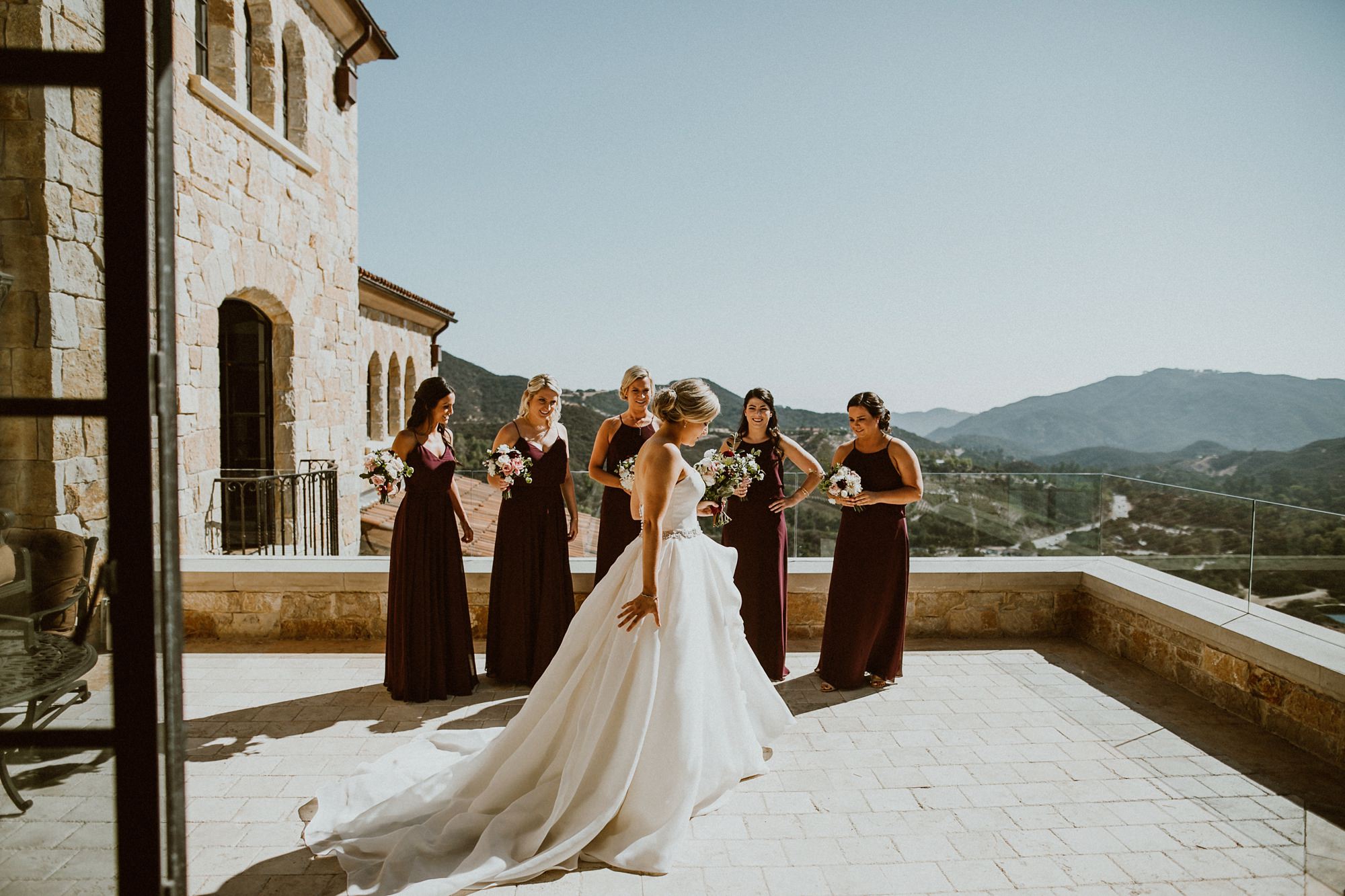 Malibu Rocky Oaks Estate Vineyard Wedding Photos