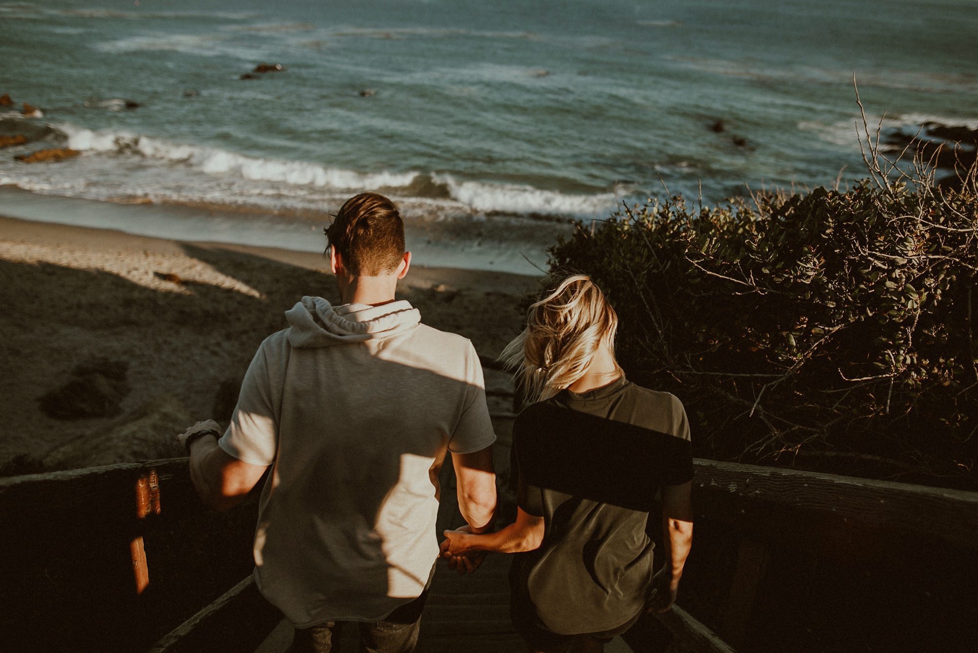 leo carrillo engagement photos in malibu