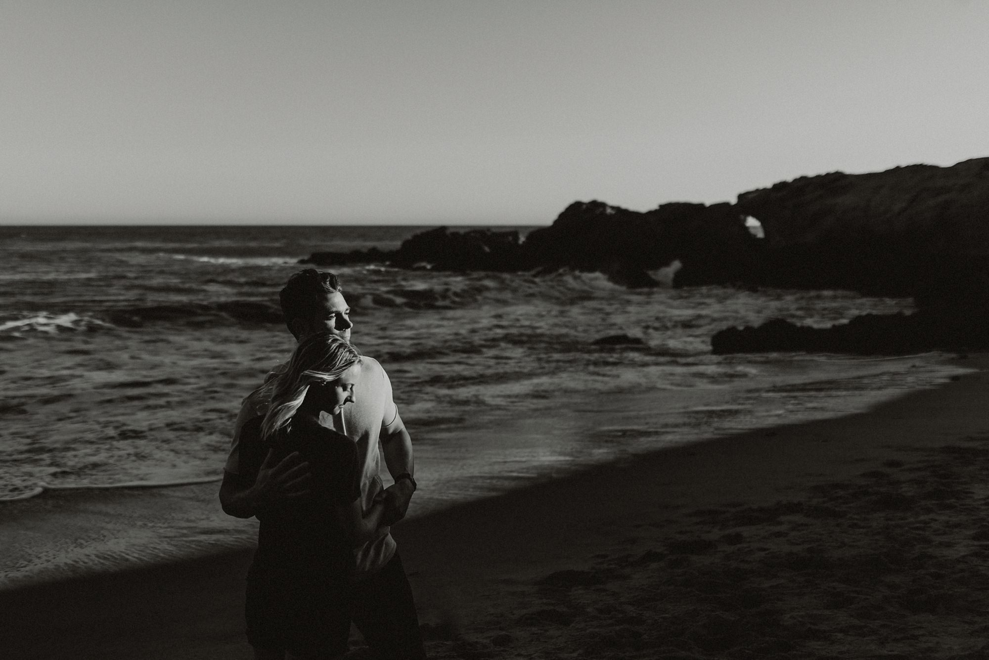 leo carrillo engagement photos in malibu