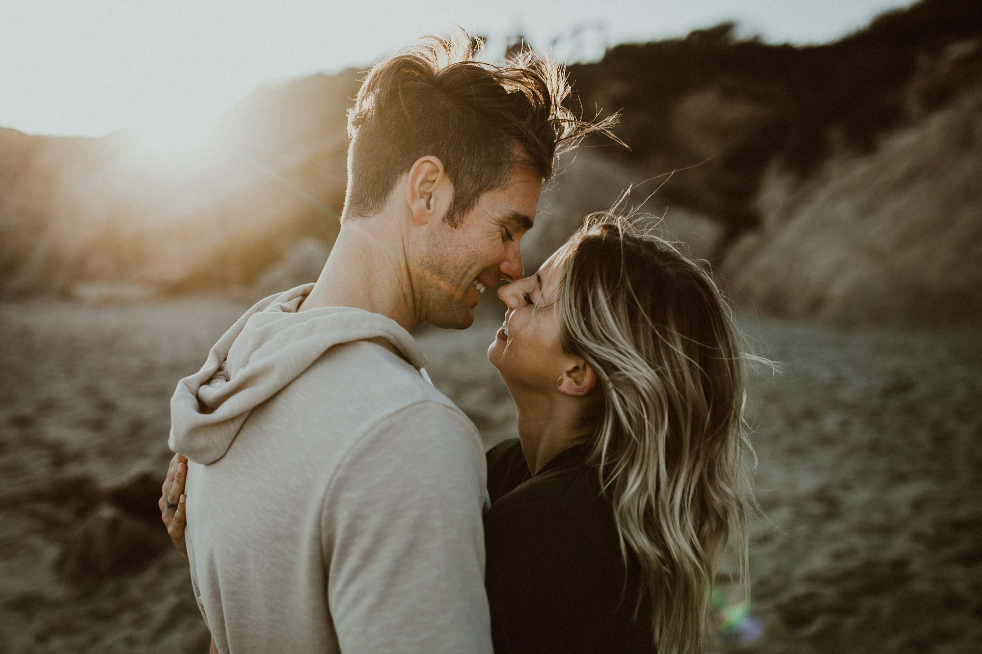 leo carrillo engagement photos in malibu