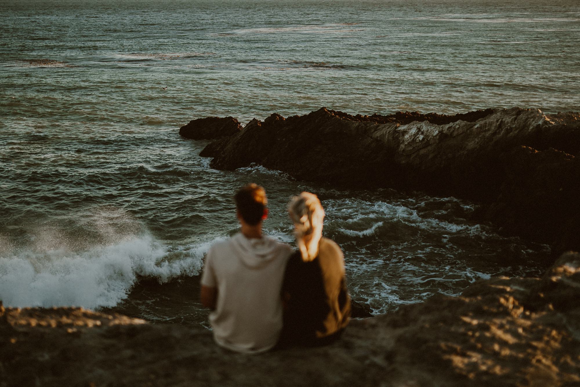 leo carrillo engagement photos in malibu