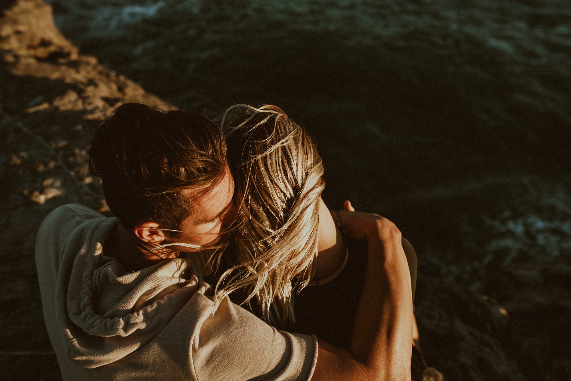 leo carrillo engagement photos in malibu