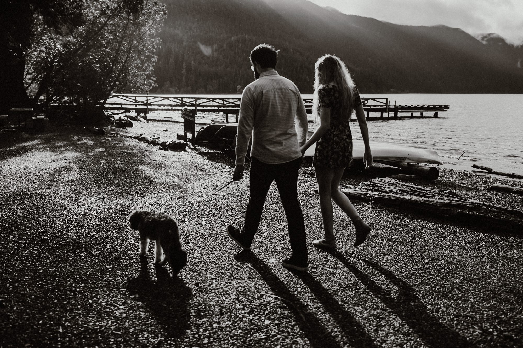 Lake Crescent Port Angeles Couples Photos