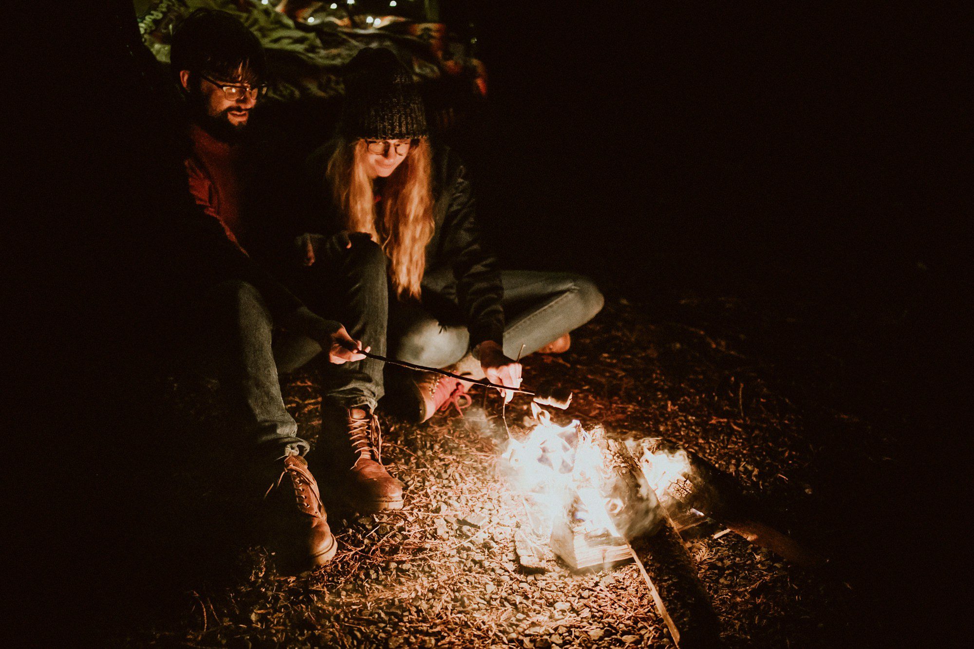 Port Angeles Engagement Session at Lake Crescent