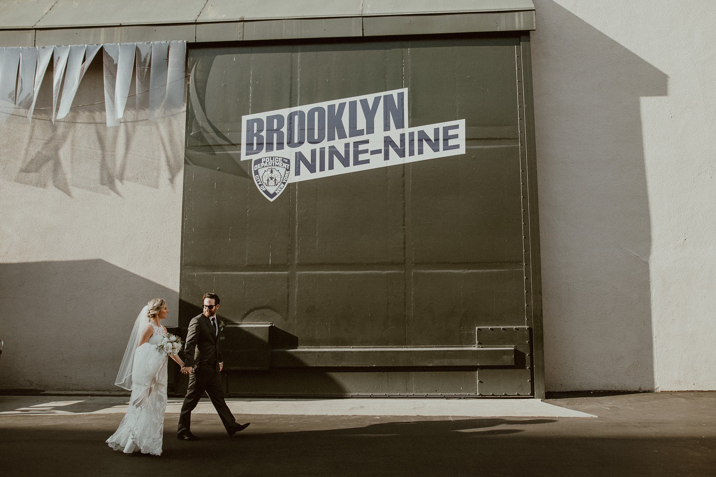 Backlot Wedding at CBS Studios Backlot Wedding at CBS Studios