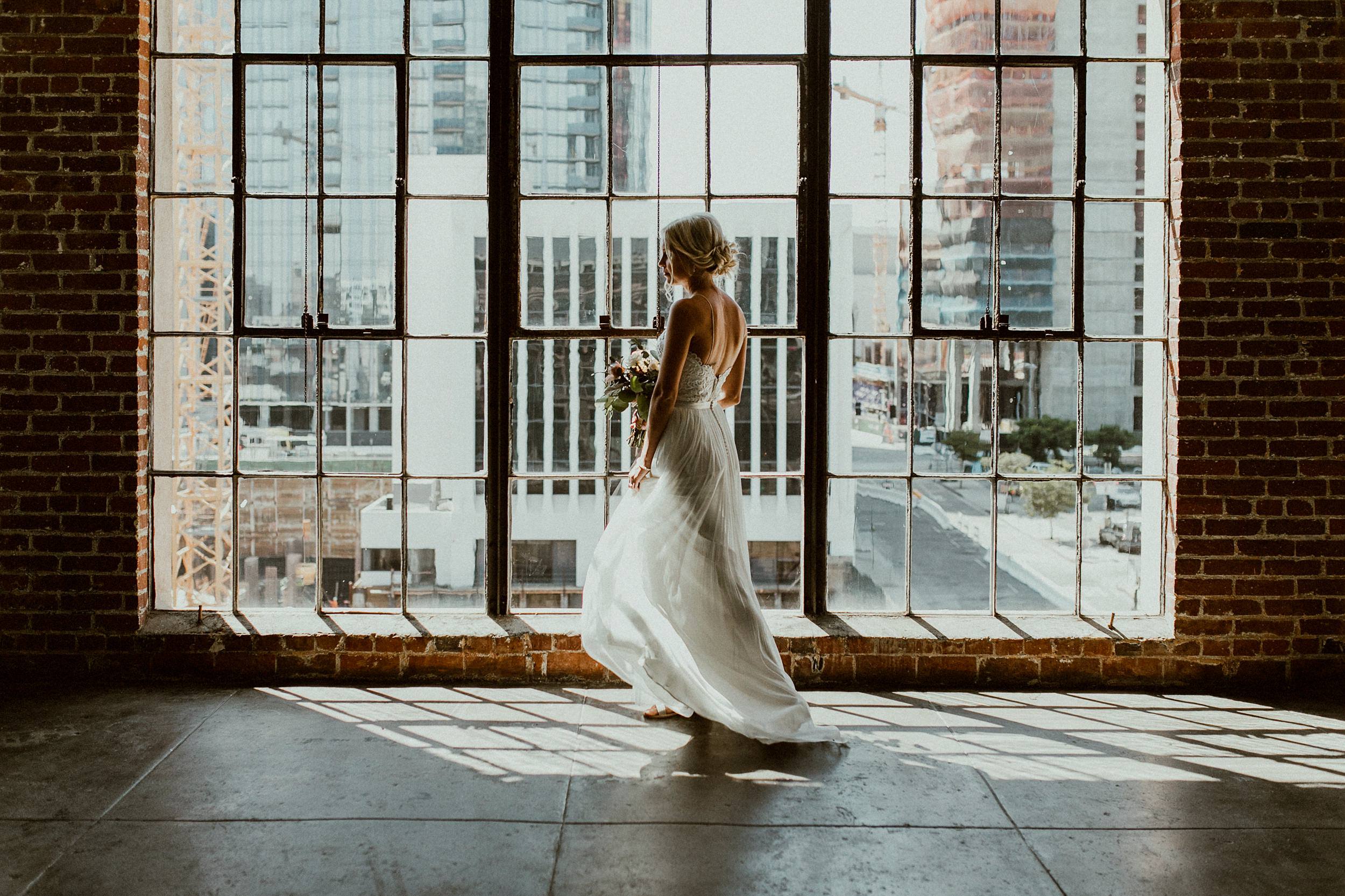 Wedding in Downtown LA at the Hudson Loft | Whit + Reed