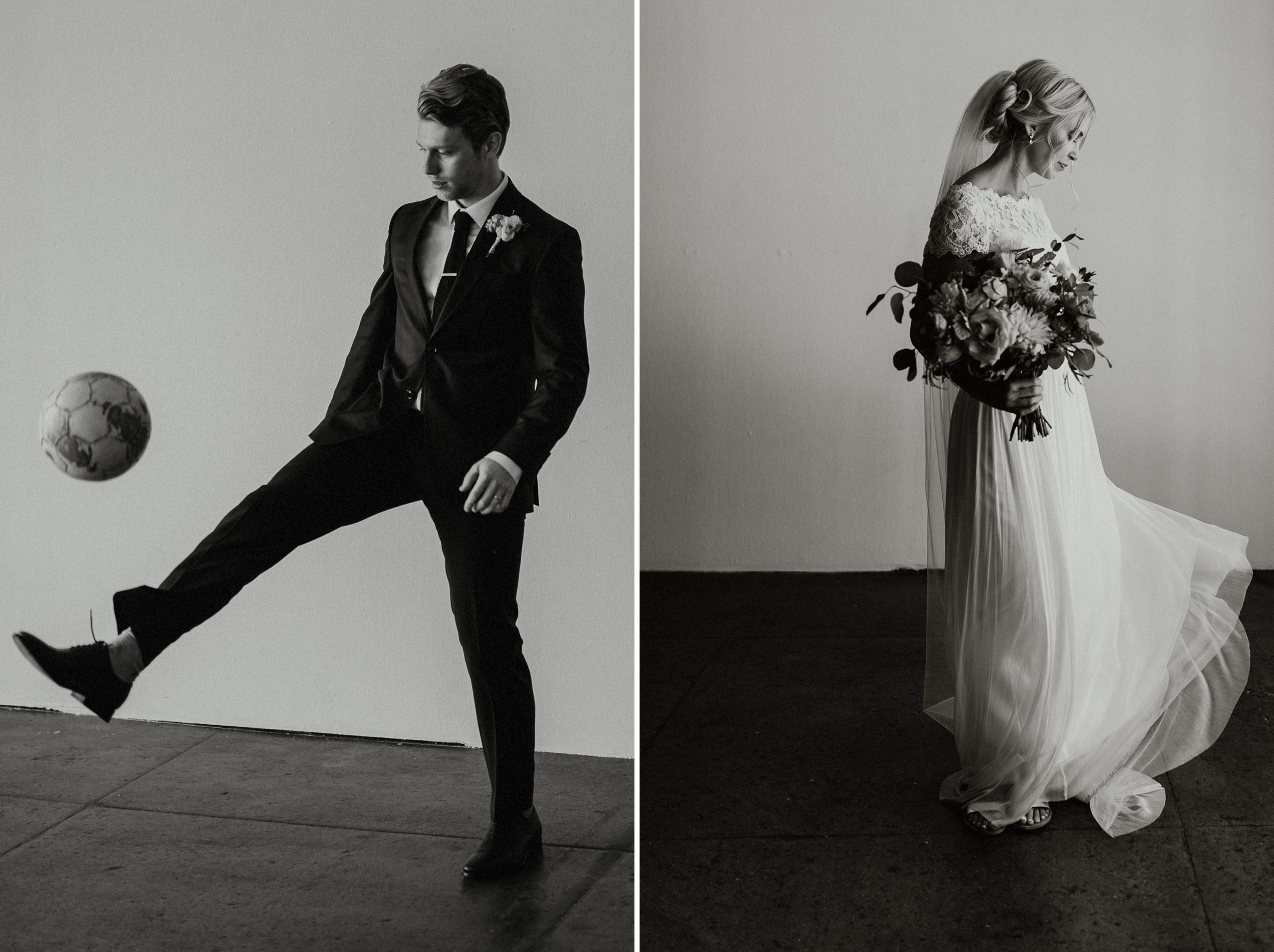 Wedding in Downtown LA at the Hudson Loft BHLDN Bride Wedding in Downtown LA at the Hudson Loft BHLDN Bride