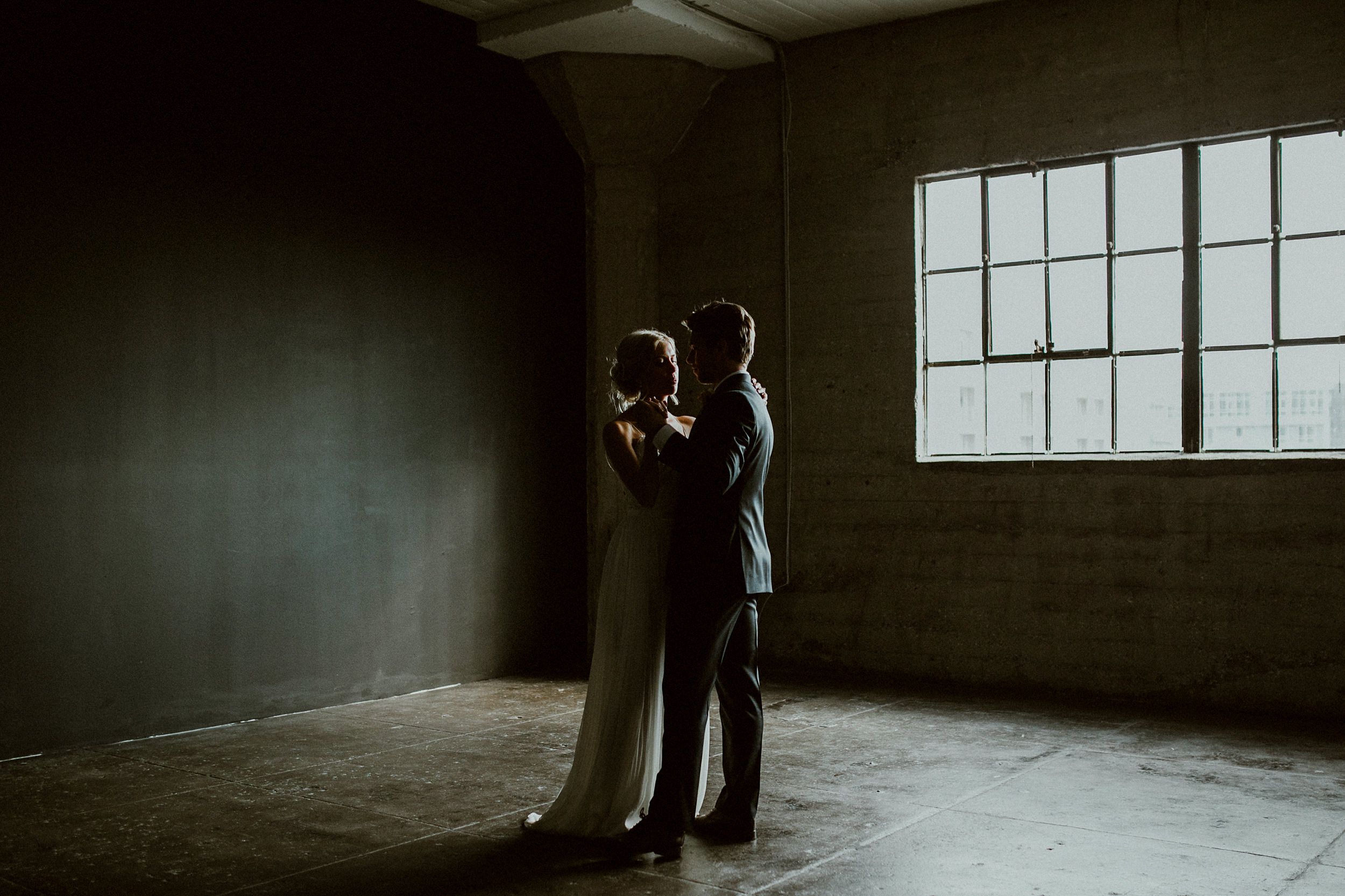 Wedding in Downtown LA at the Hudson Loft BHLDN Bride Wedding in Downtown LA at the Hudson Loft BHLDN Bride