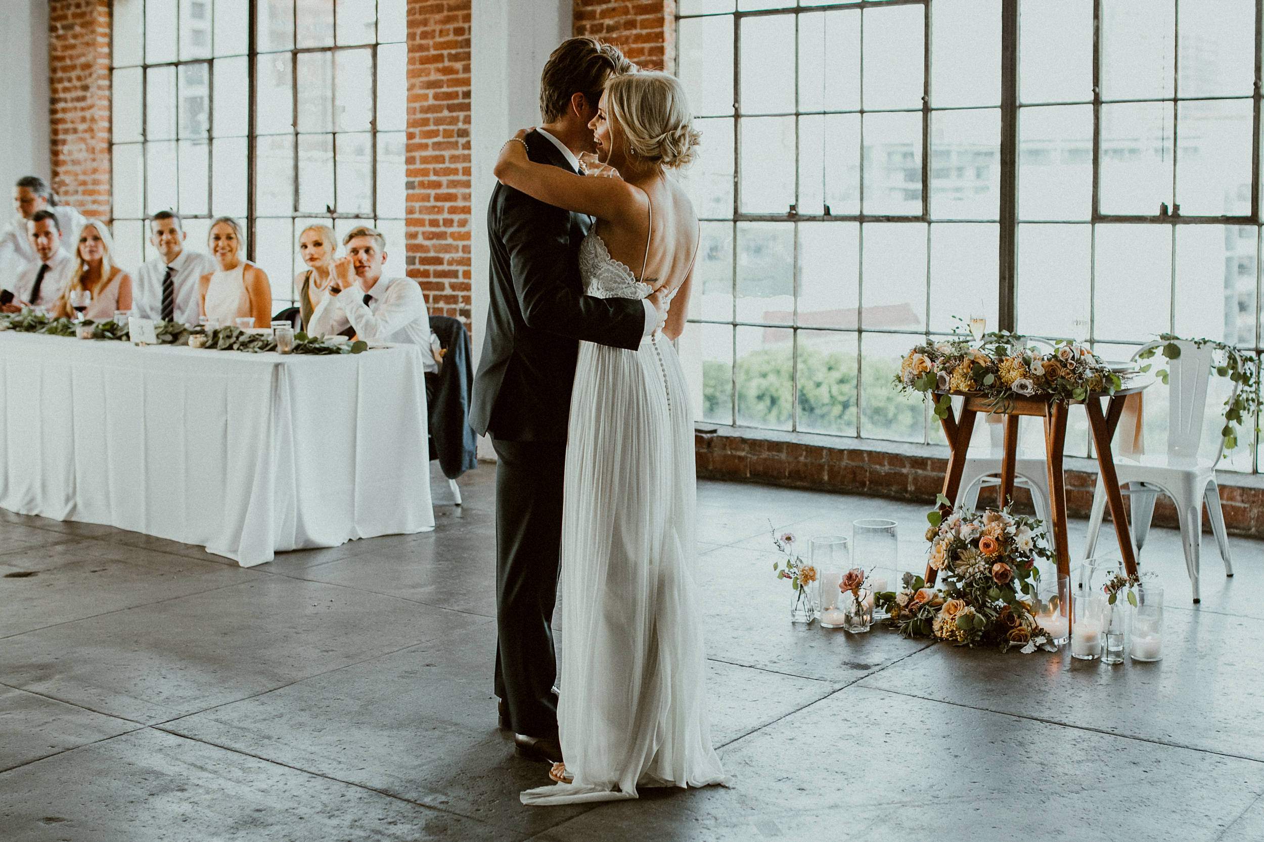 Wedding in Downtown LA at the Hudson Loft Midcentury Modern Wedding in Downtown LA at the Hudson Loft Midcentury Modern