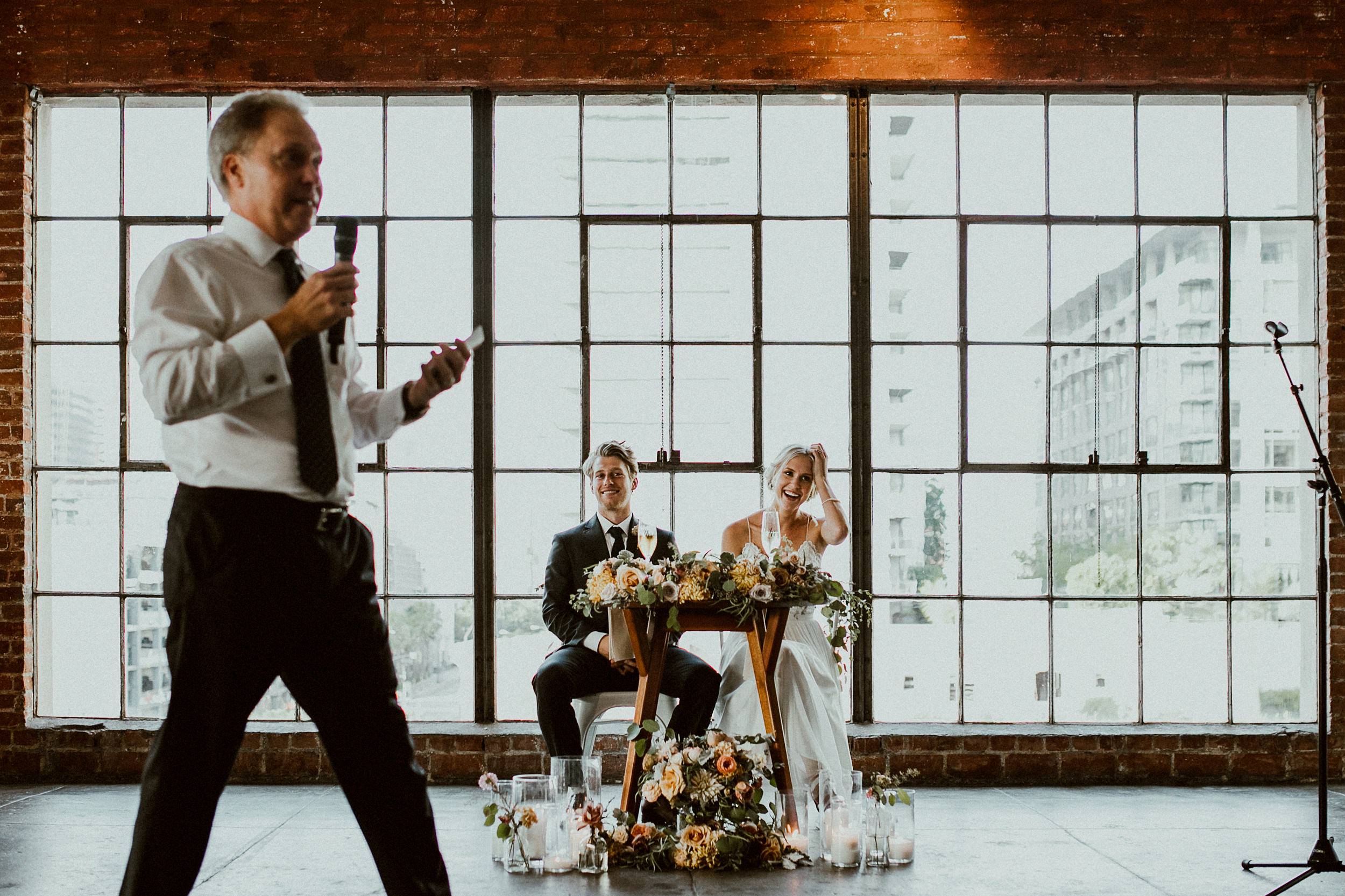 Wedding in Downtown LA at the Hudson Loft Midcentury Modern Warehouse Wedding Wedding in Downtown LA at the Hudson Loft Midcentury Modern