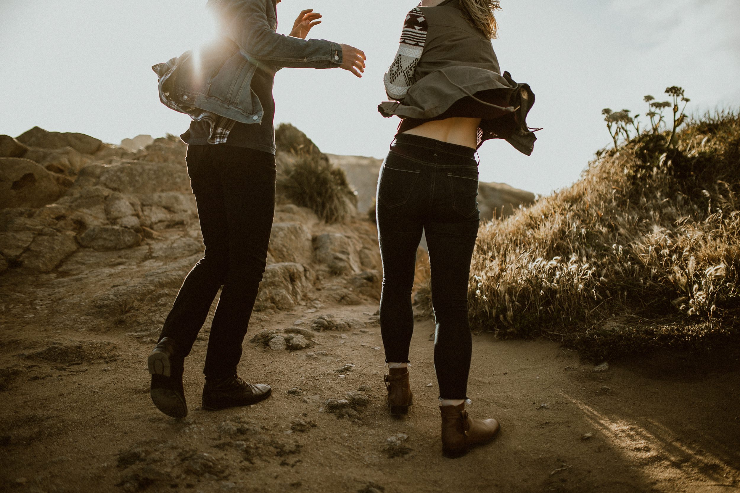 Point Reyes National Seashore Couple's Session 