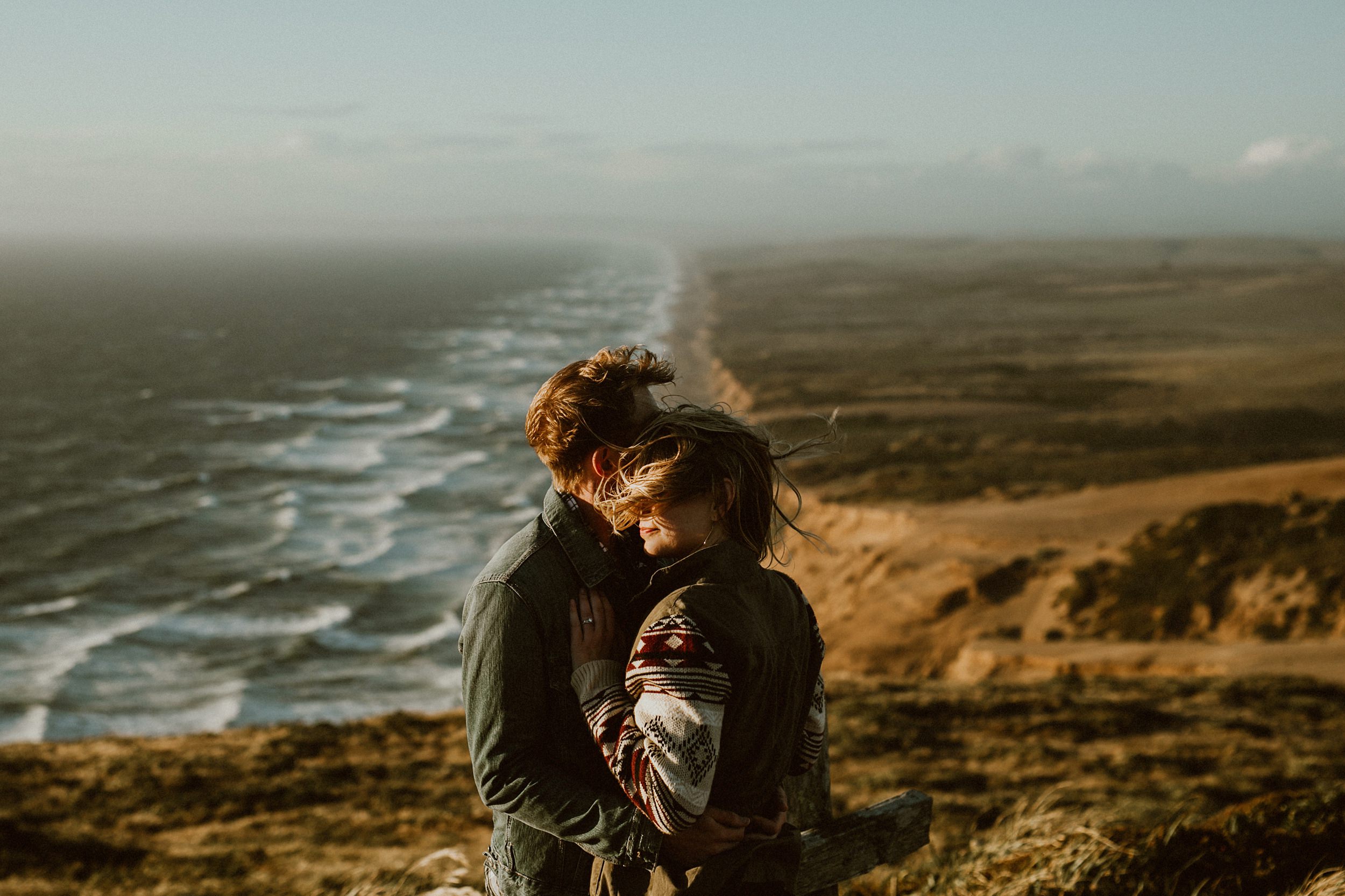 Point Reyes National Seashore Couple's Session 