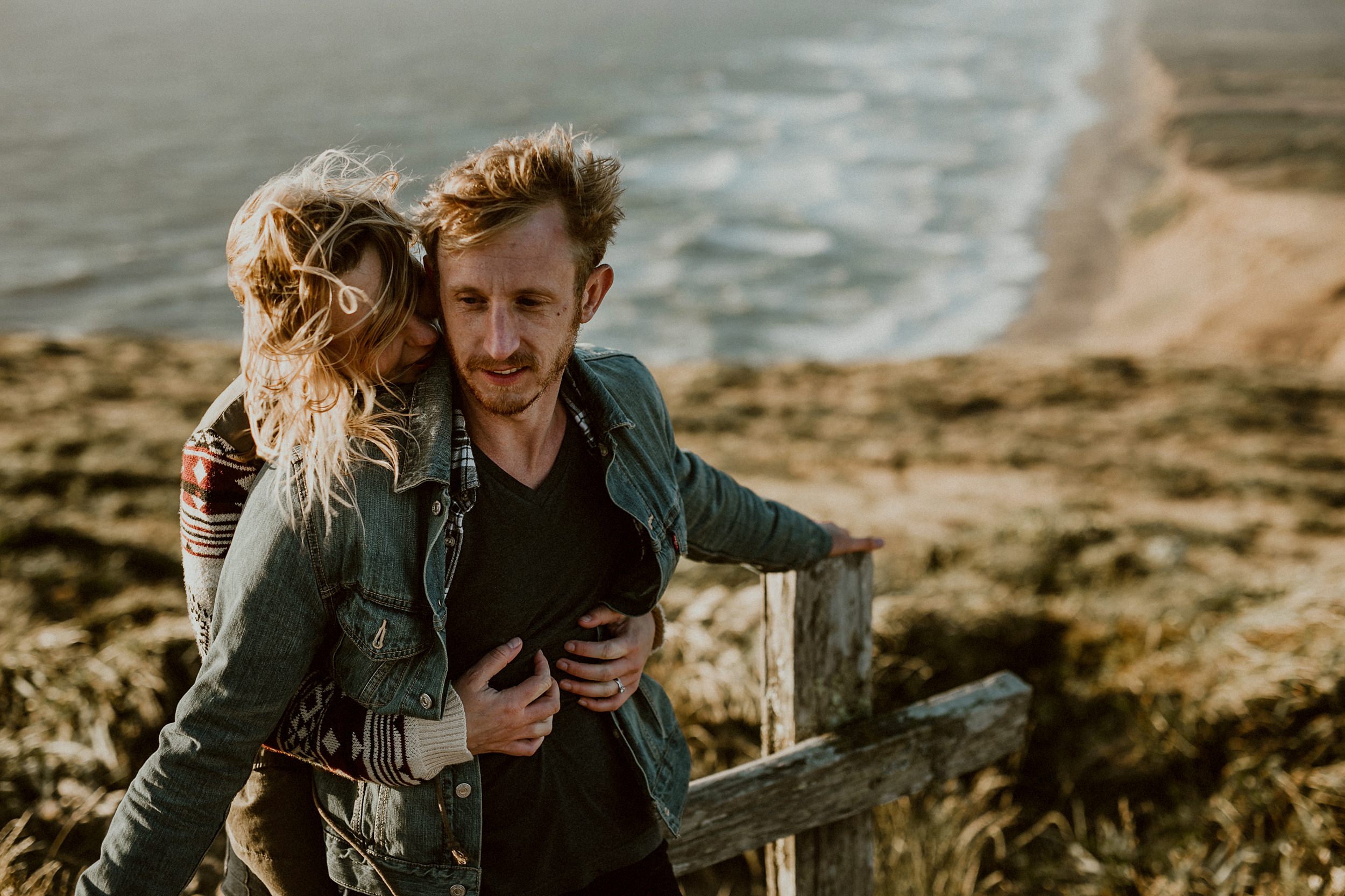 Point Reyes National Seashore Couple's Session 