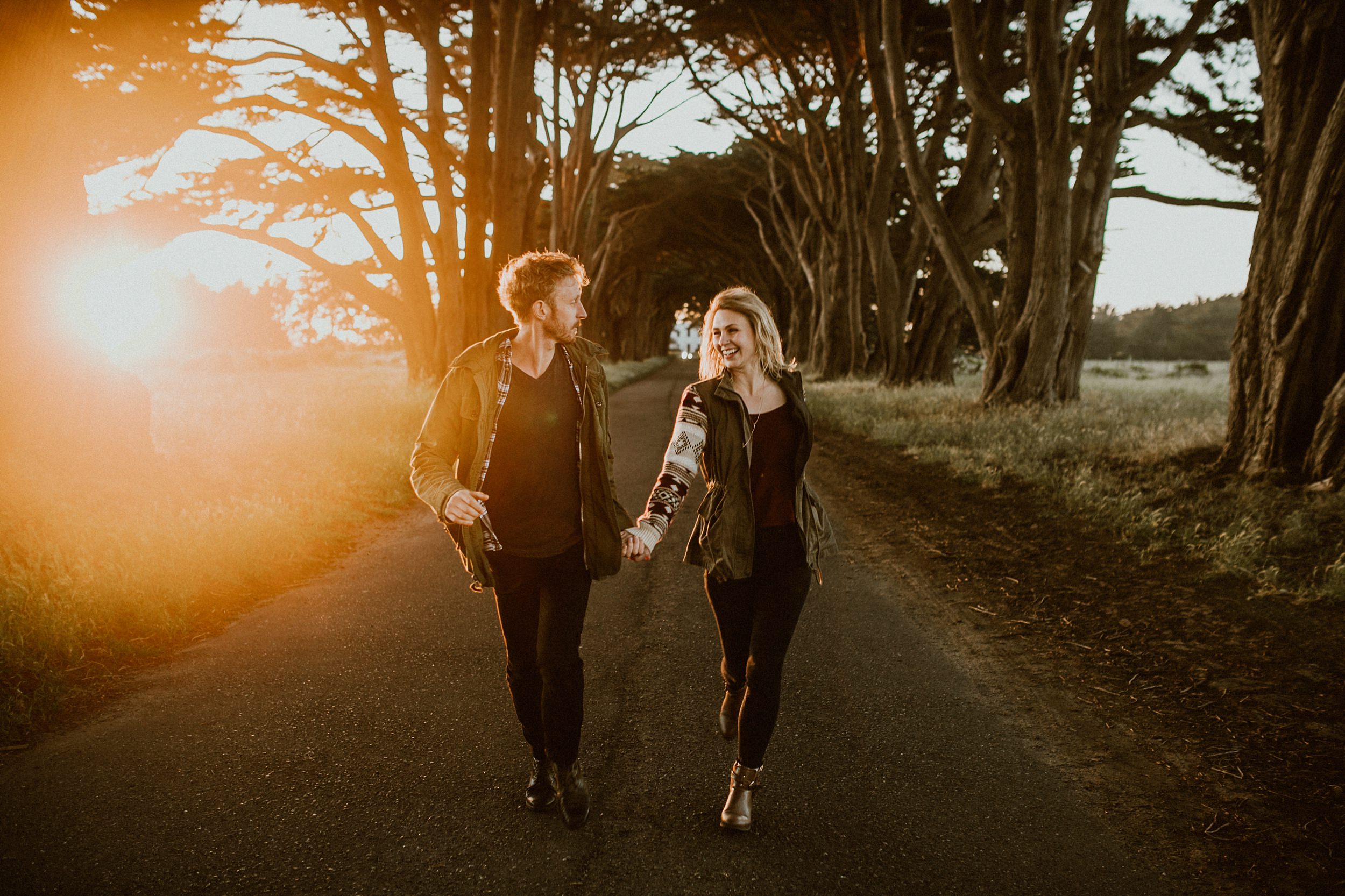 Point Reyes National Seashore Couple's Session 