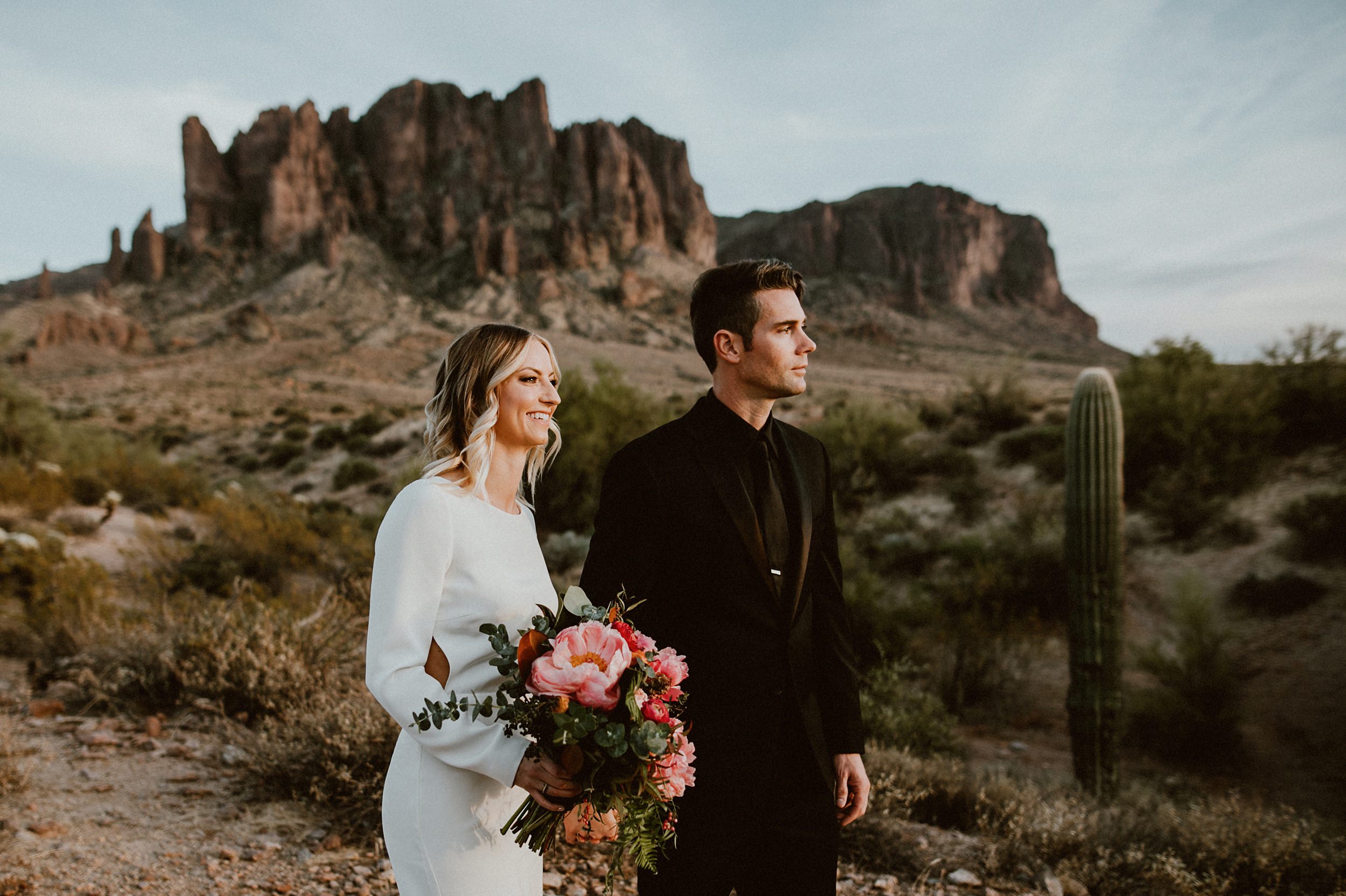 Desert Wedding Photos in Phoenix Arizona Desert Wedding Photos in Phoenix Arizona