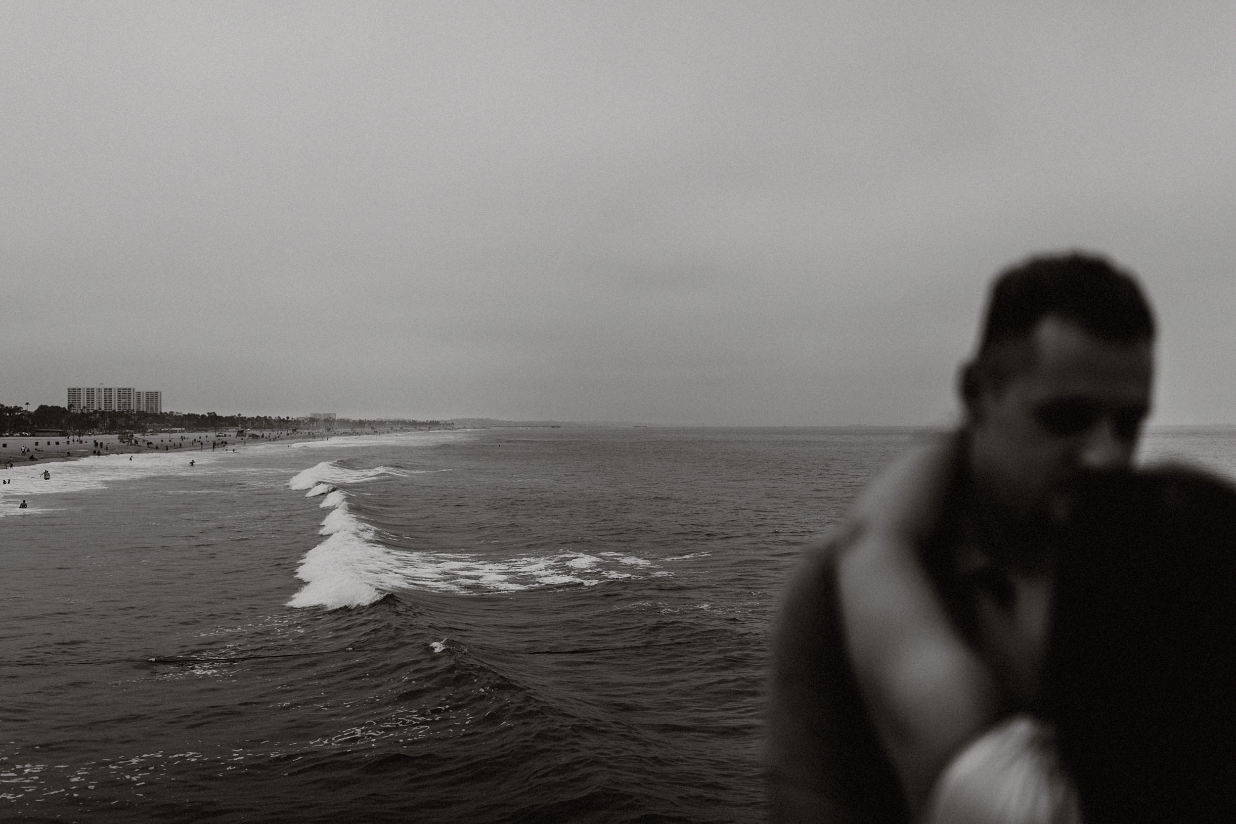 Santa Monica Pier Engagement Photos Santa Monica Pier Engagement Photos