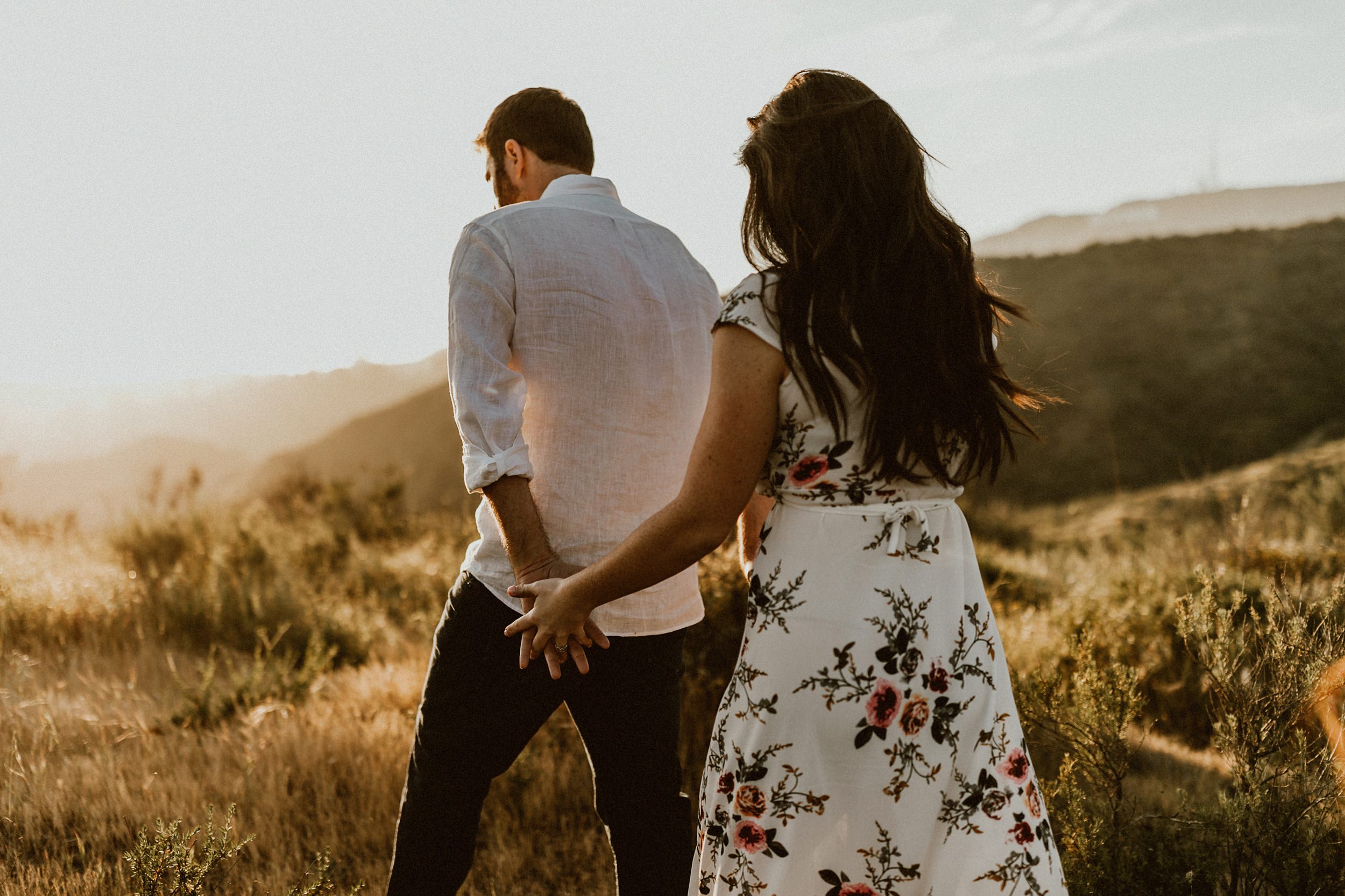 Hollywood Hills Engagement Photos
