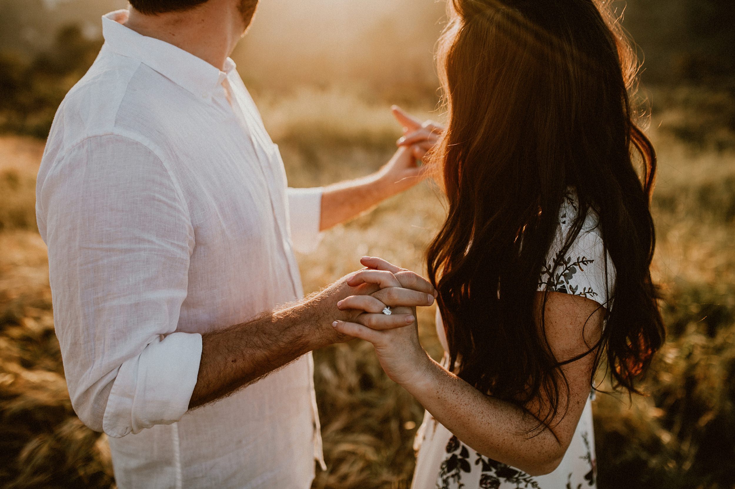 Hollywood Hills Engagement Photos