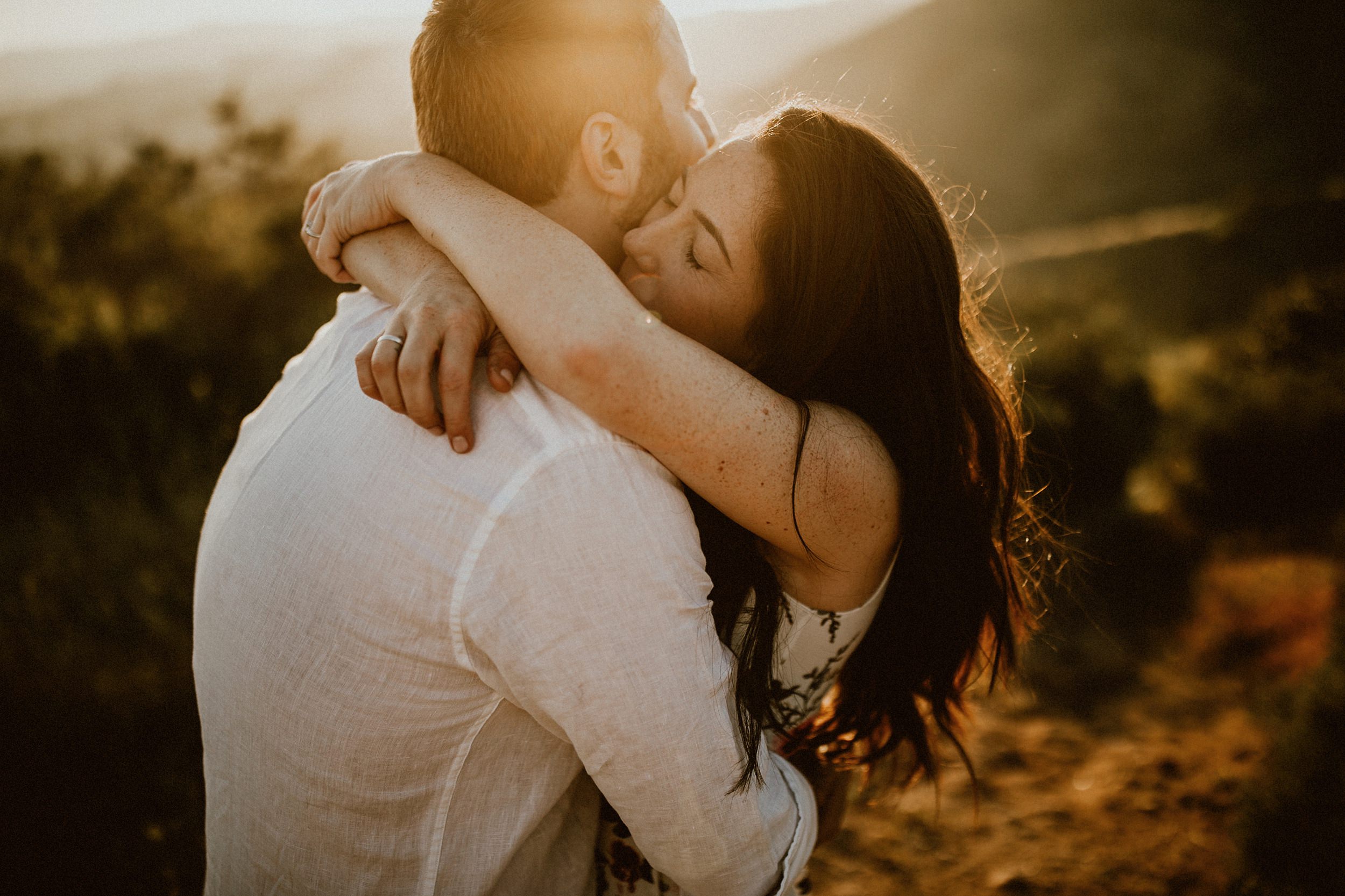 Hollywood Hills Engagement Photos