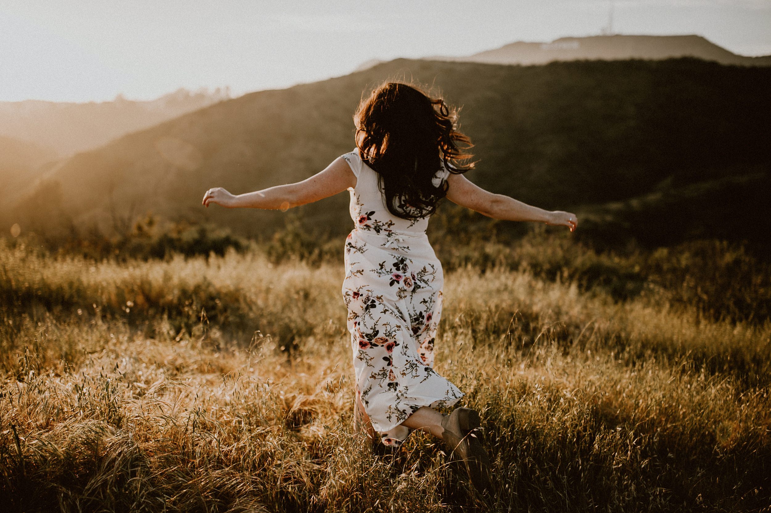 Hollywood Hills Engagement Photos