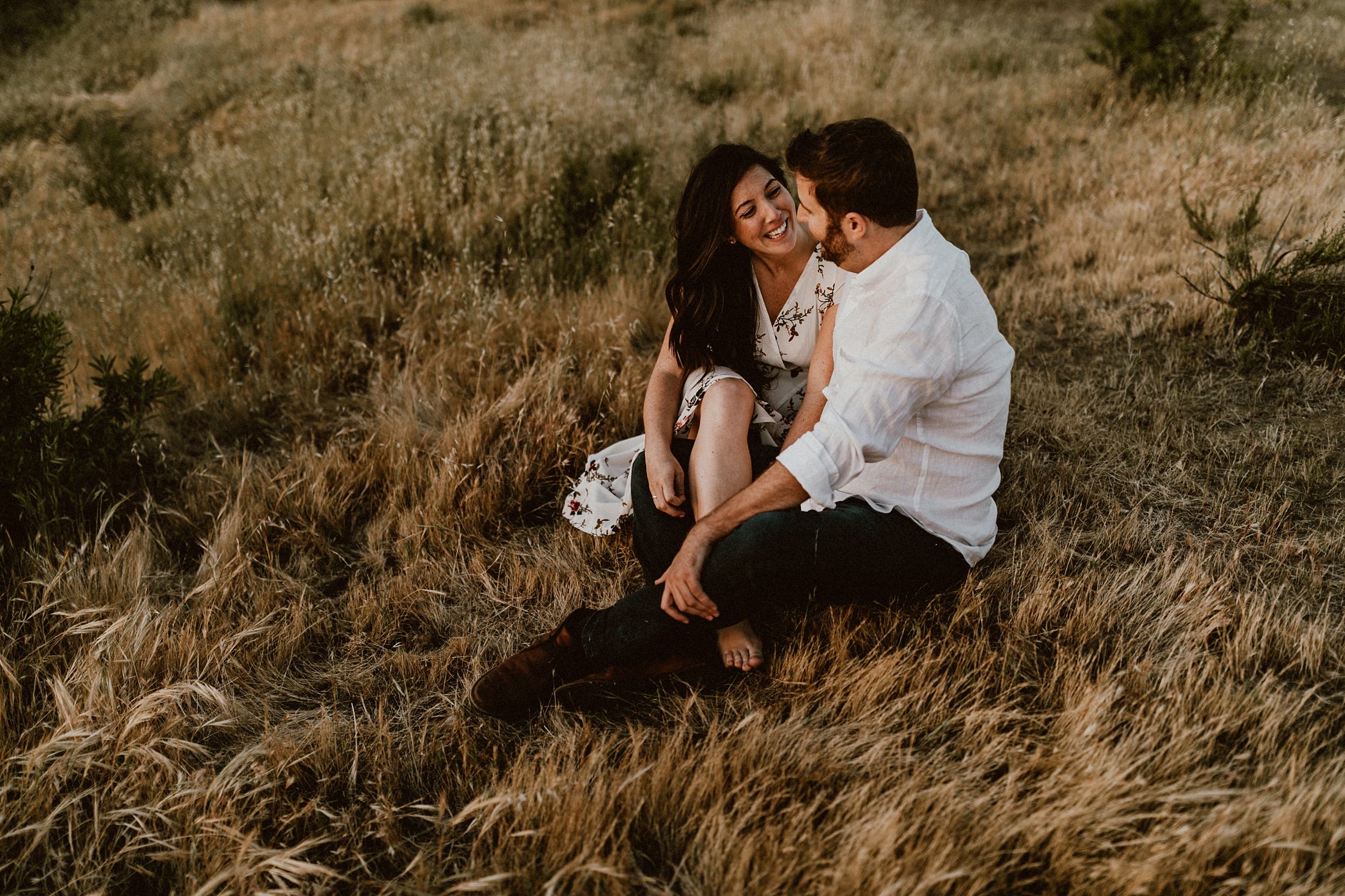 Hollywood Hills Engagement Photos