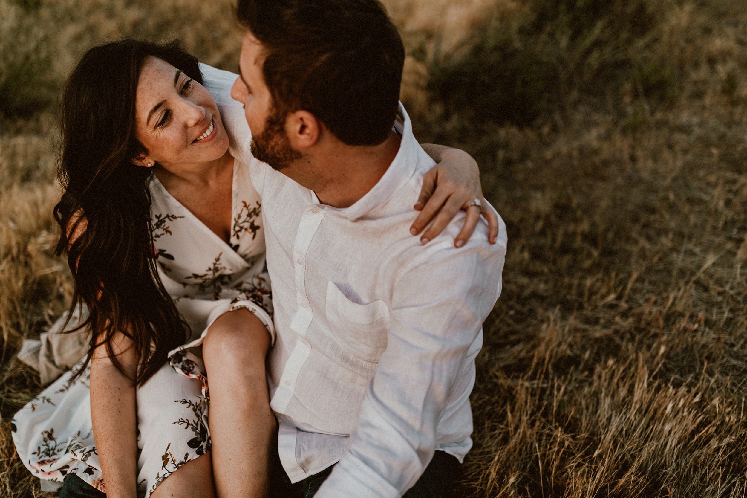 Hollywood Hills Engagement Photos