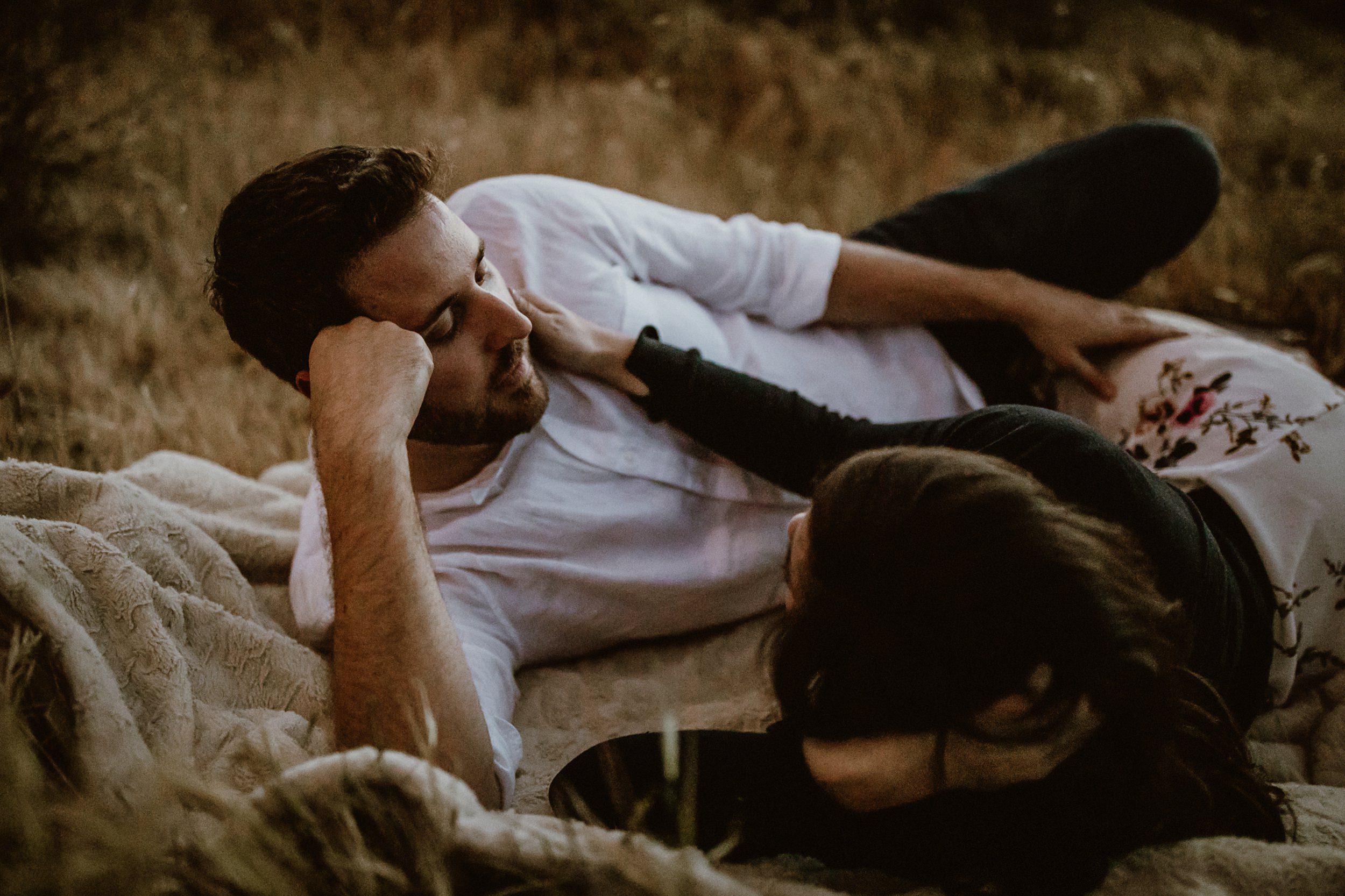 Hollywood Hills Engagement Photos