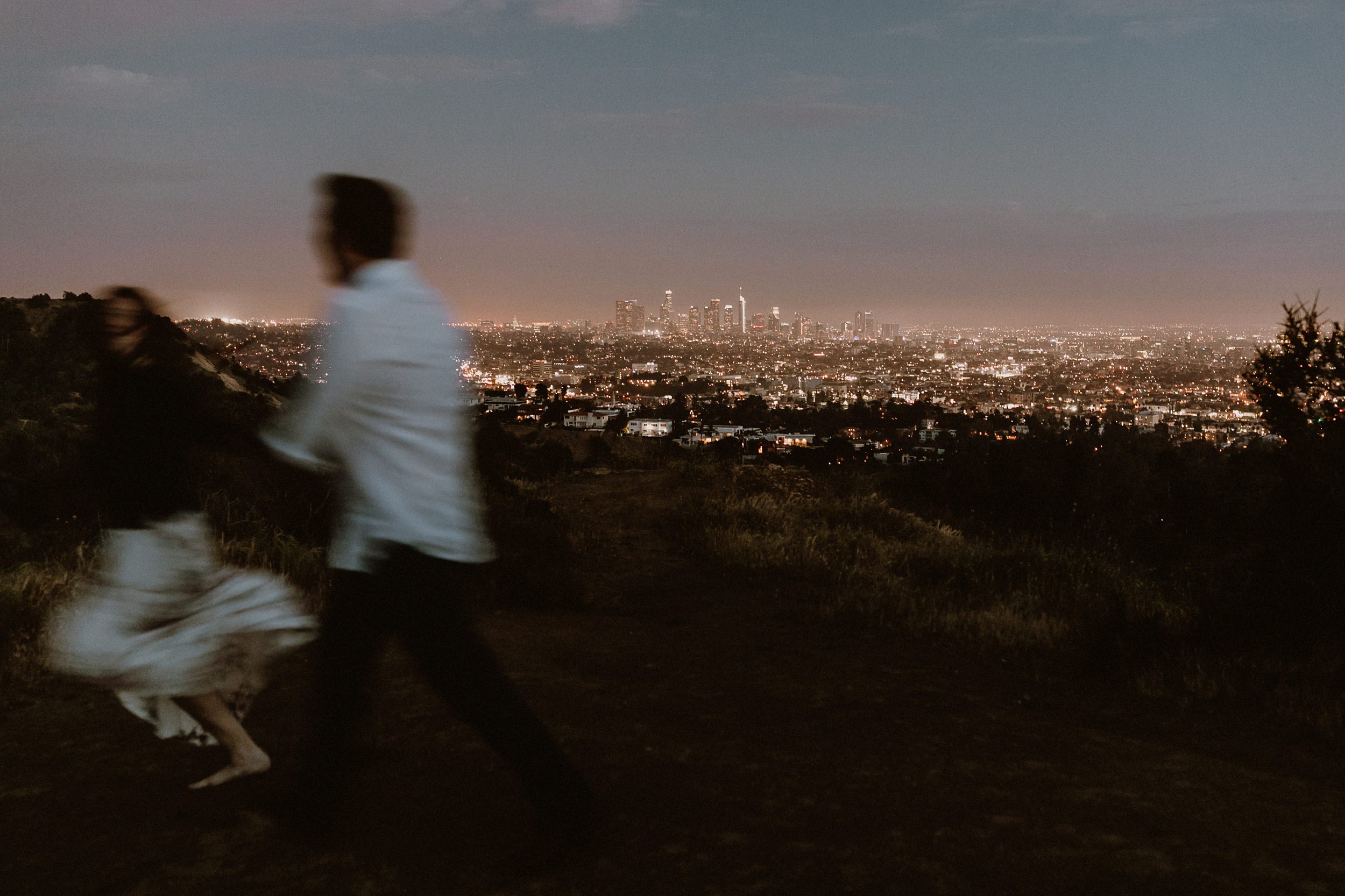 Hollywood Hills Engagement Photos