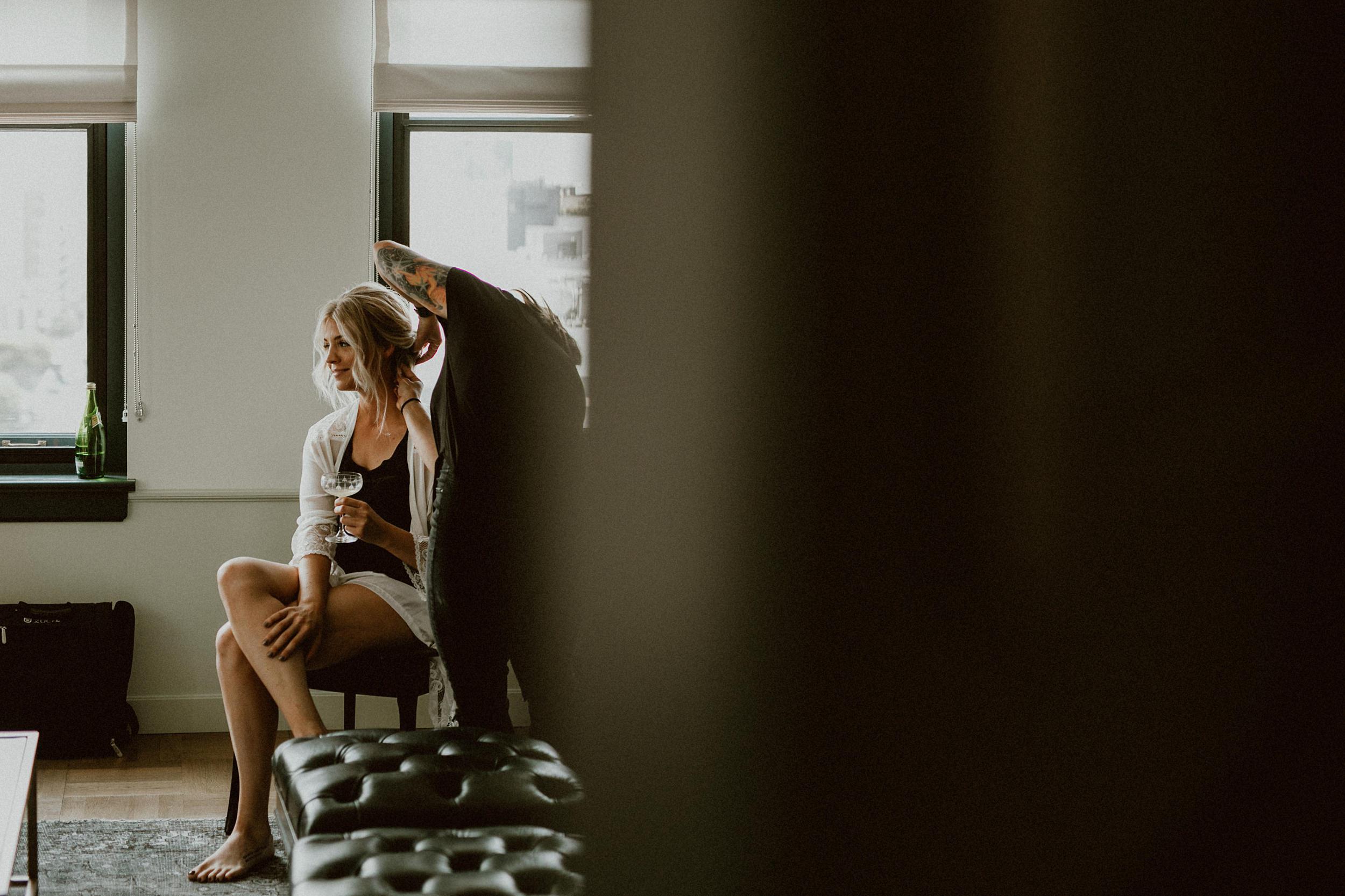 Valentine DTLA Wedding Photos Los Angeles