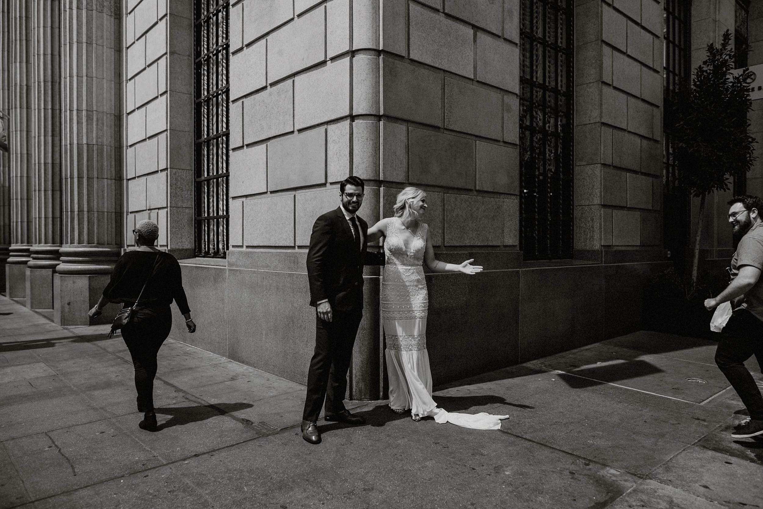 Wedding First Look Photos in Los Angeles