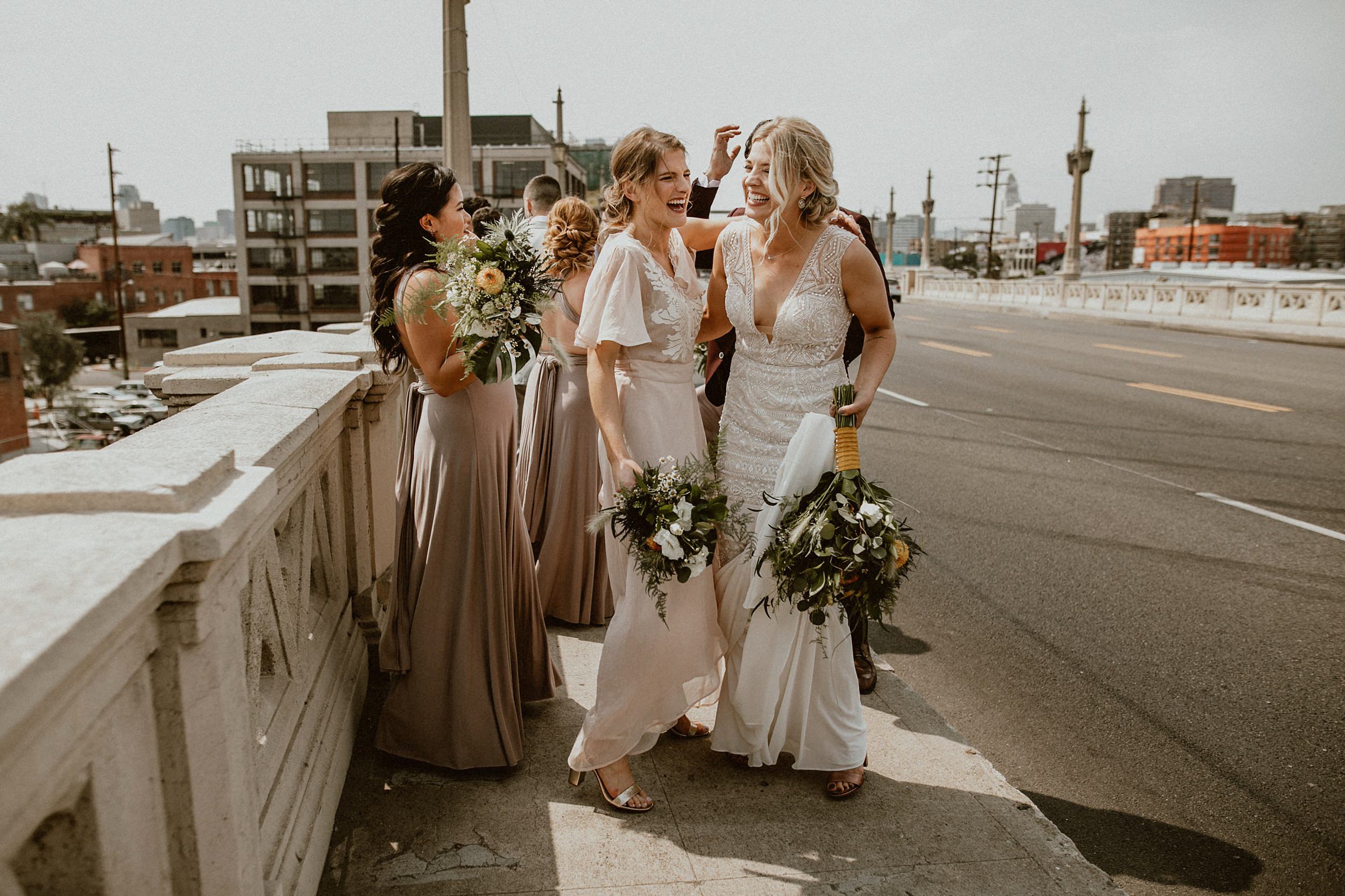 Wedding Photos at Valentine DTLA Los Angeles Arts District