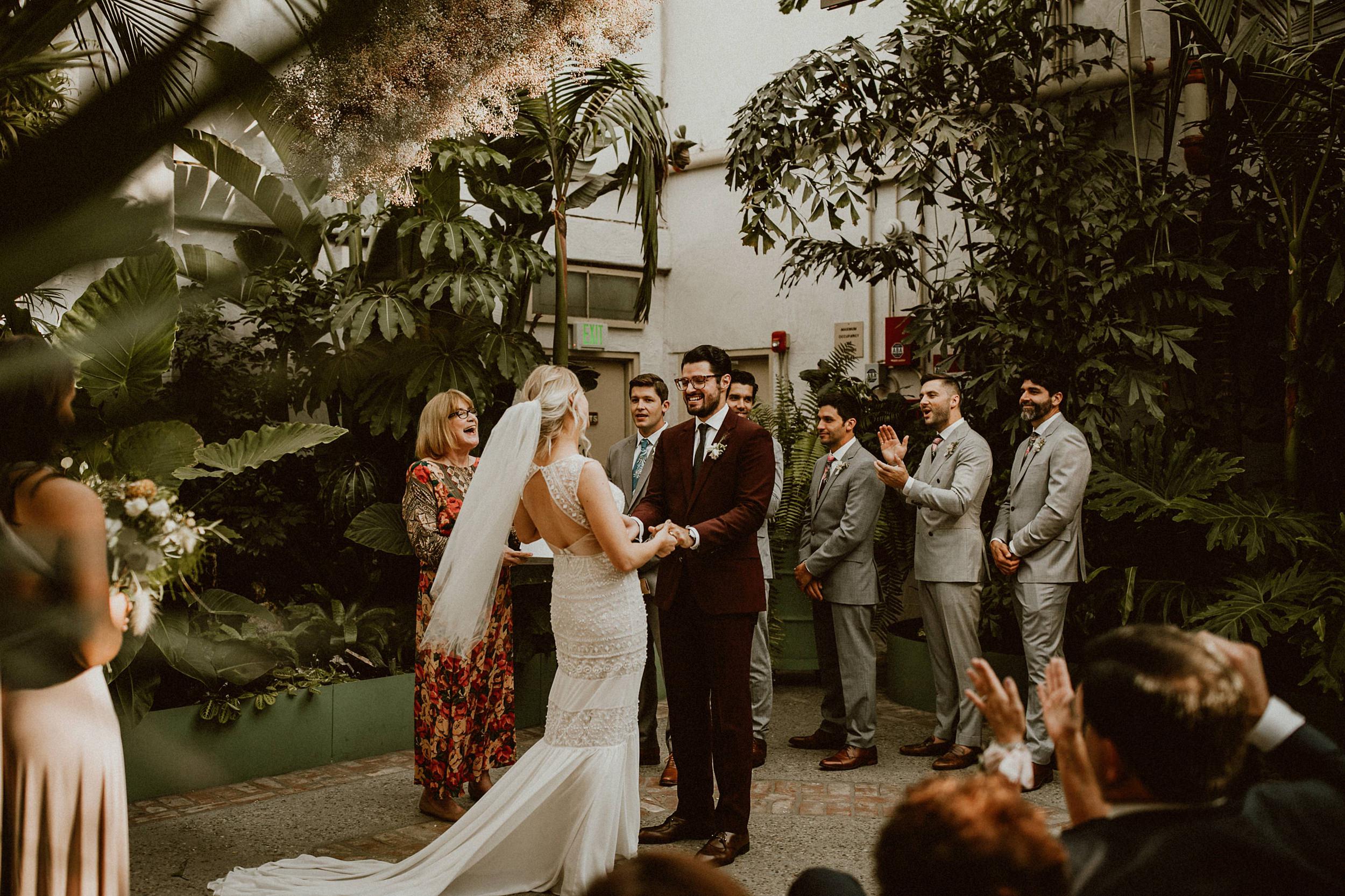 Valentine DTLA Wedding Photos Los Angeles