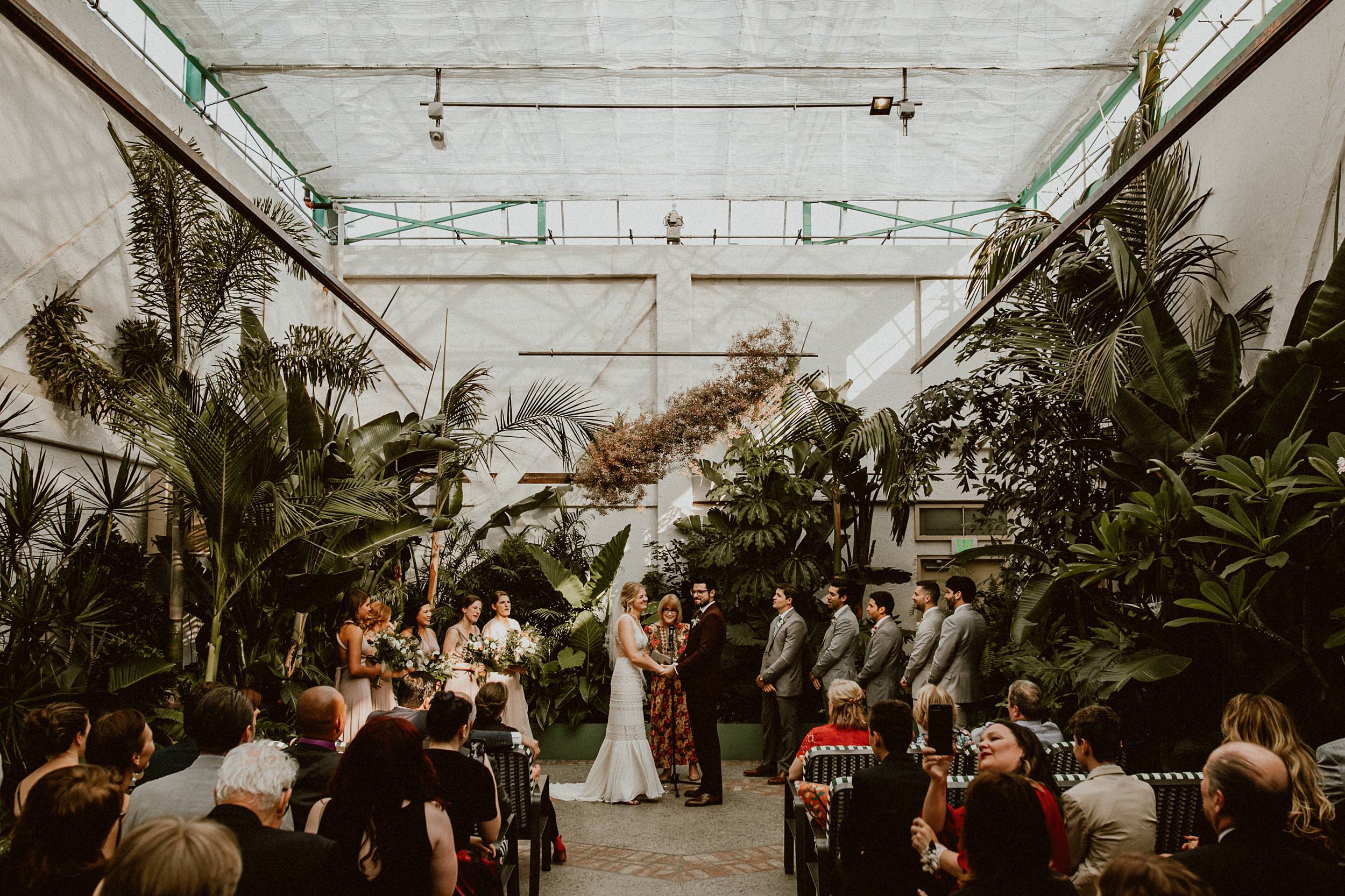 Valentine DTLA Wedding Photos Los Angeles Ceremony