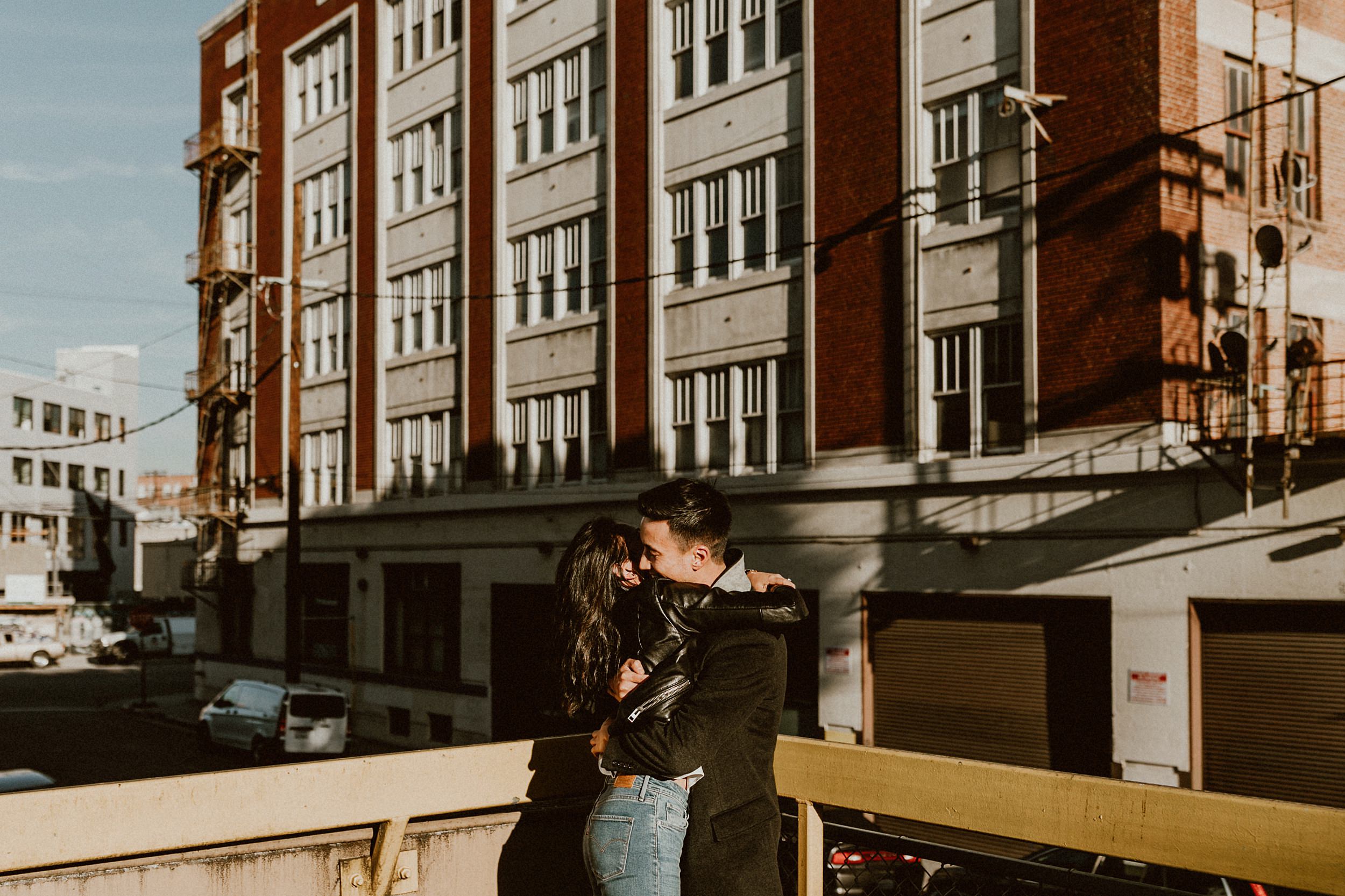 Los Angeles Arts District Couples Photos