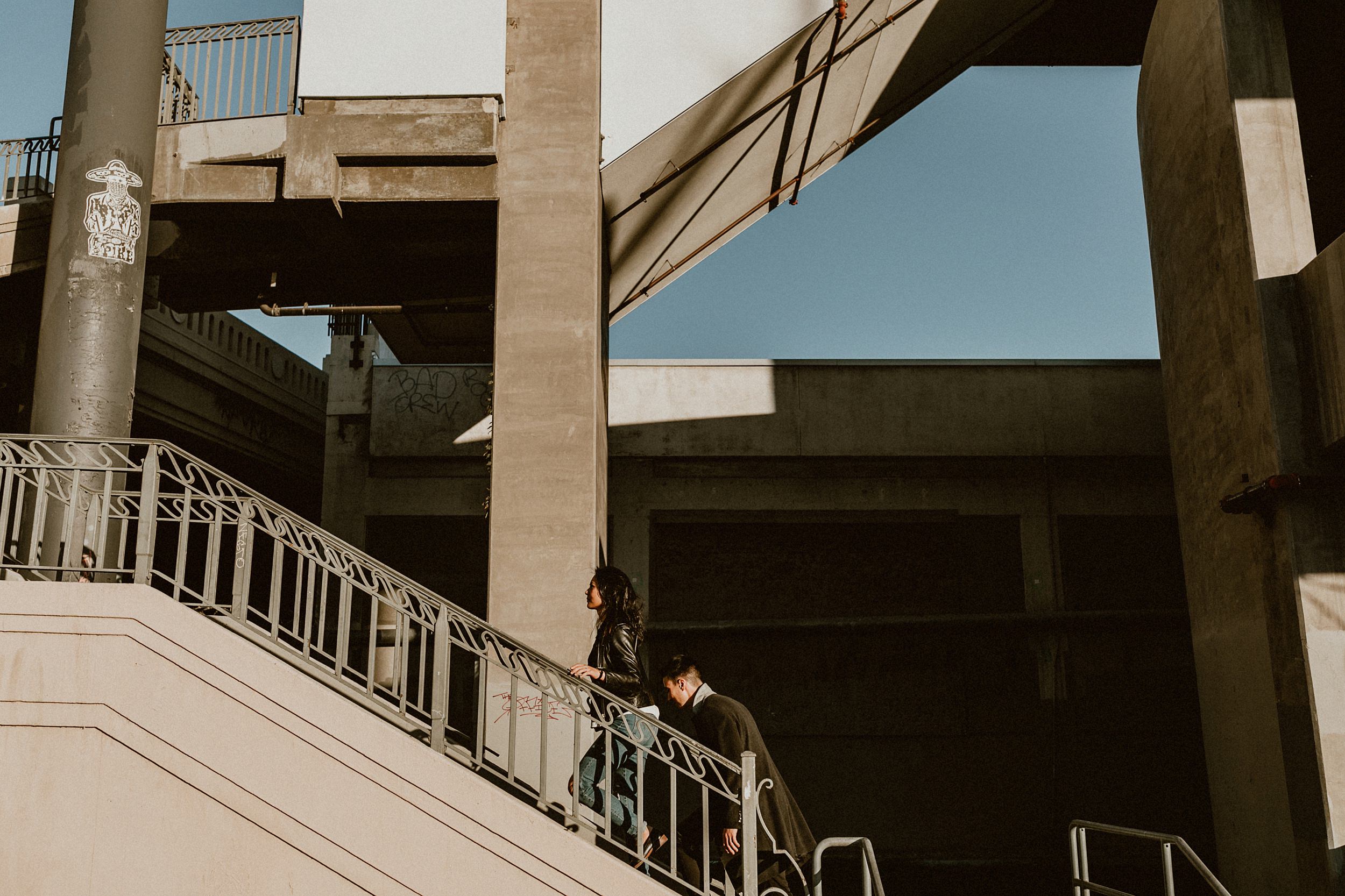 Los Angeles Arts District Couples Photos