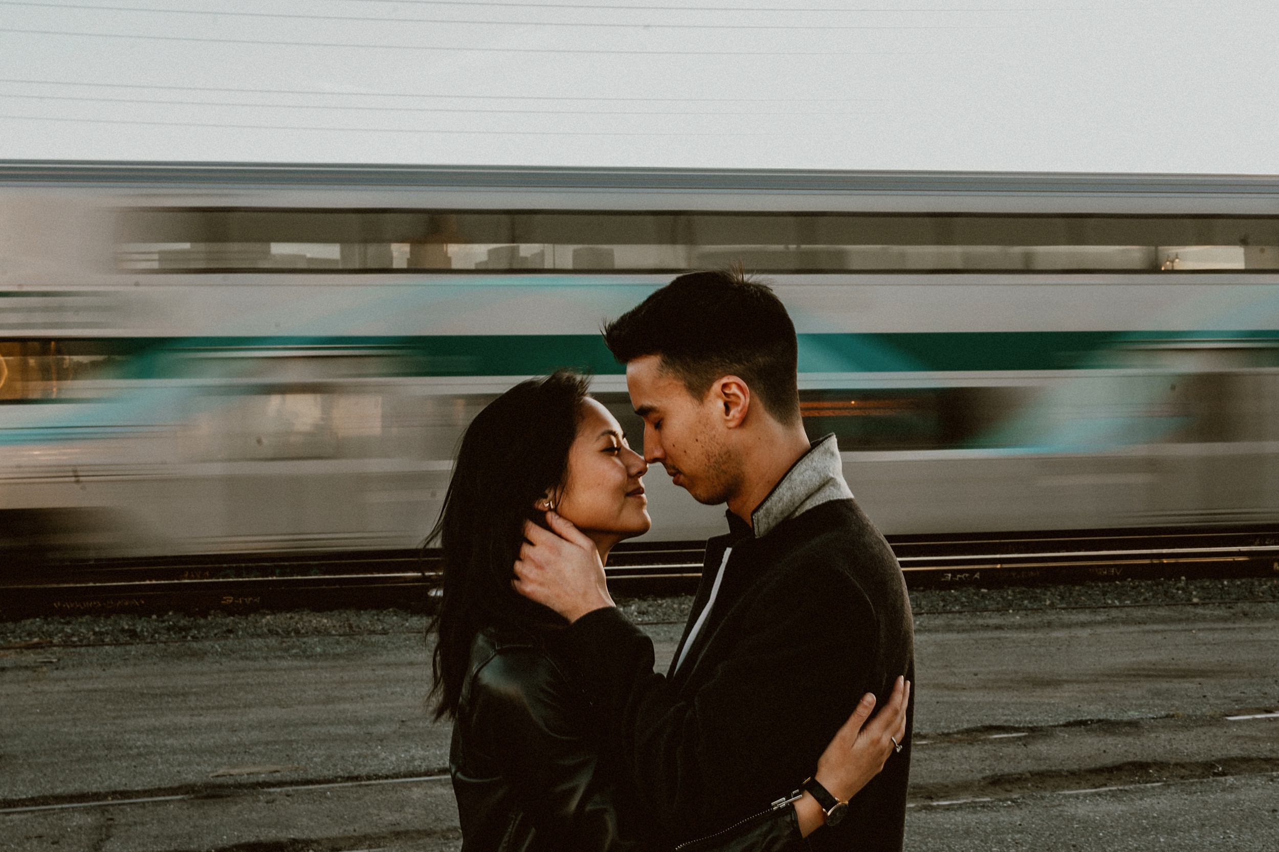 Los Angeles Arts District Couples Photos