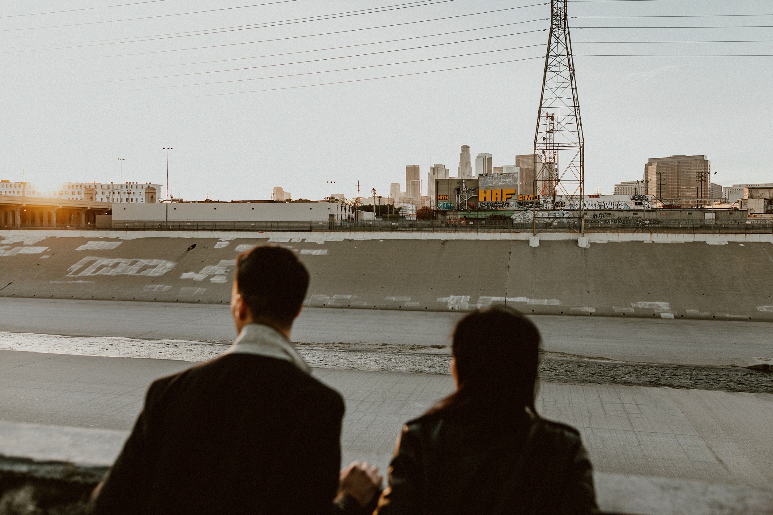 Los Angeles Arts District Couples Photos