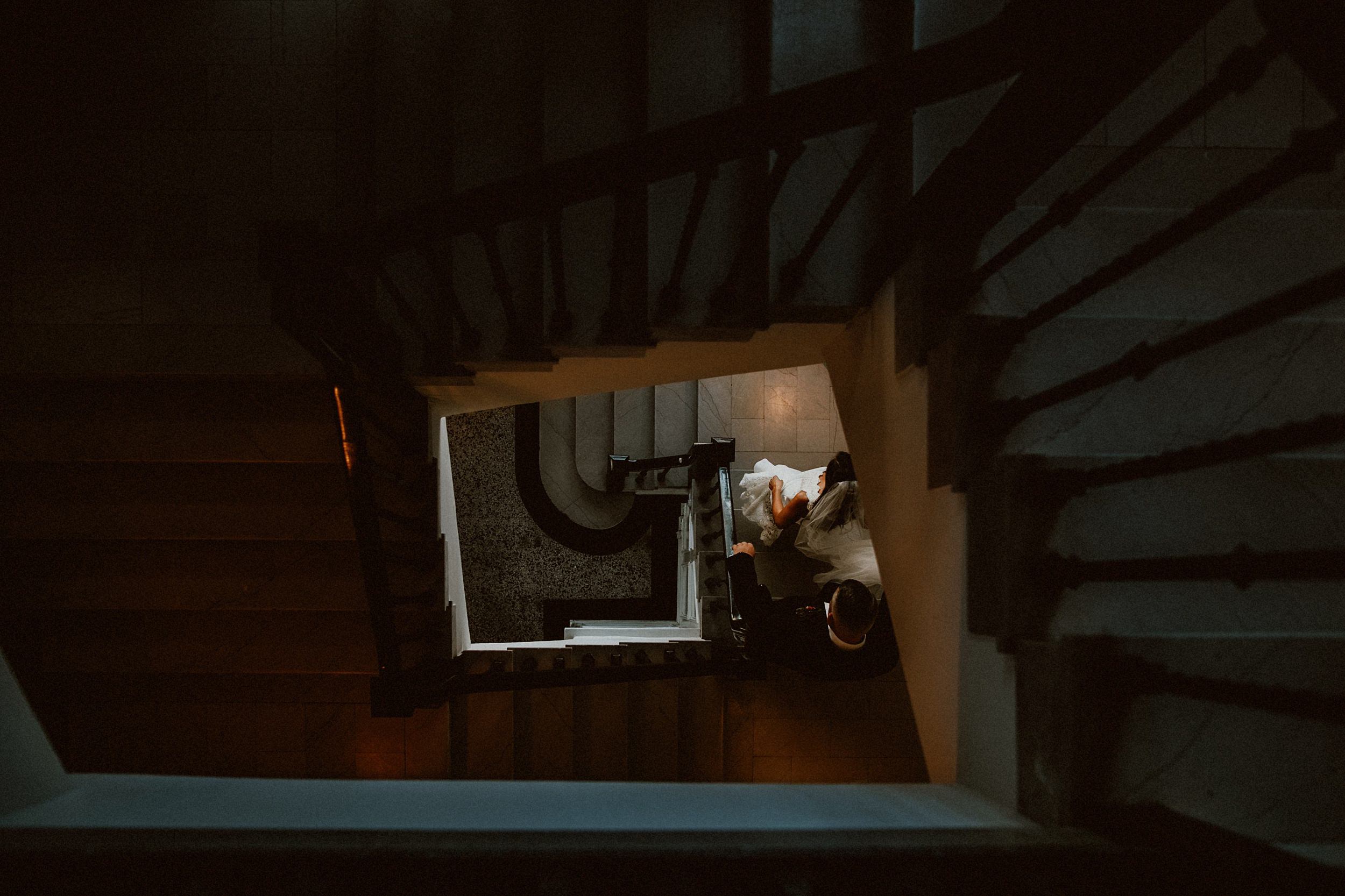 Intimate Wedding at the Culver Hotel First Look Intimate Wedding at the Culver Hotel First Look