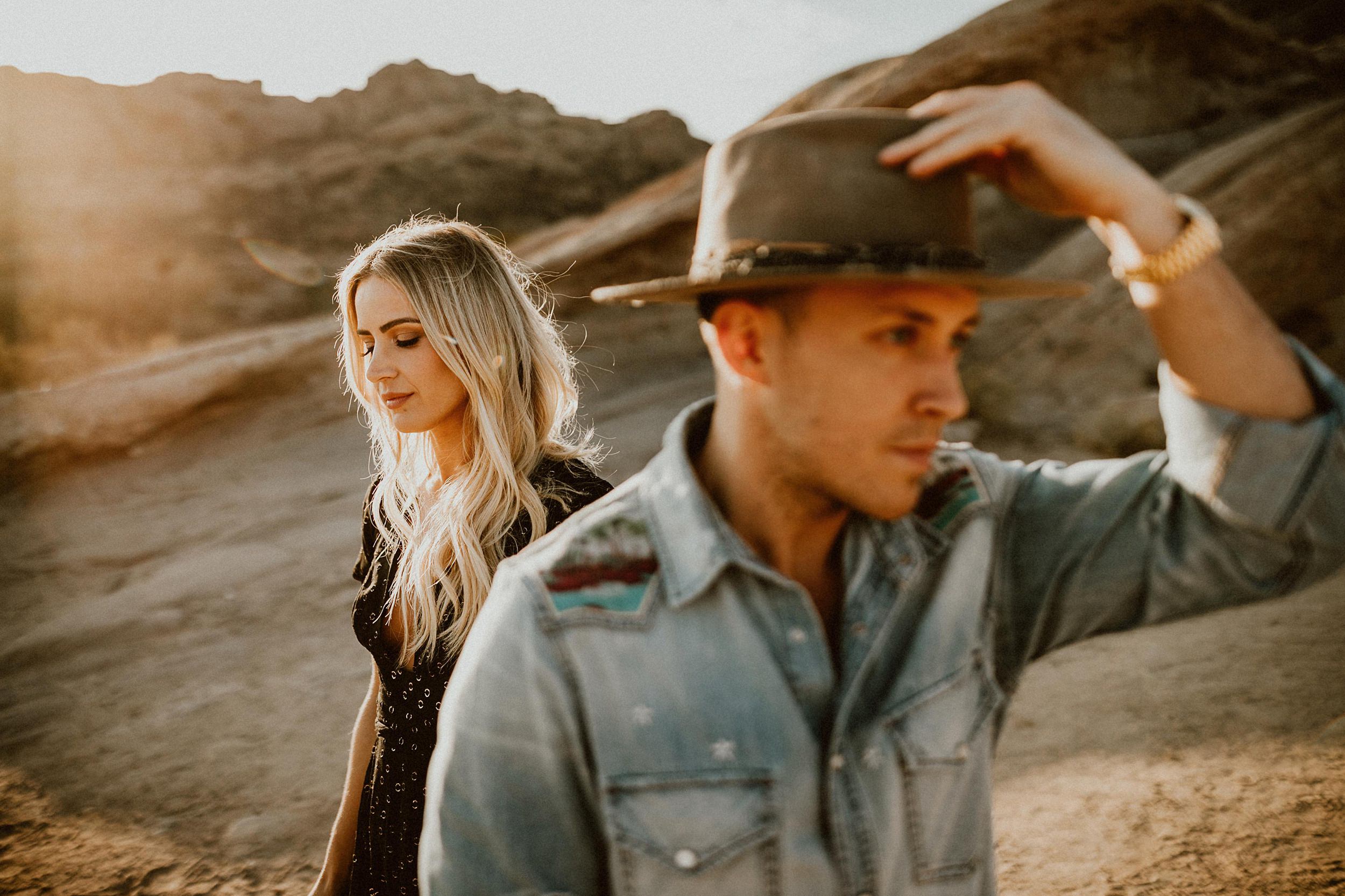Engagement Session at Vasquez Rocks Engagement Session at Vasquez Rocks