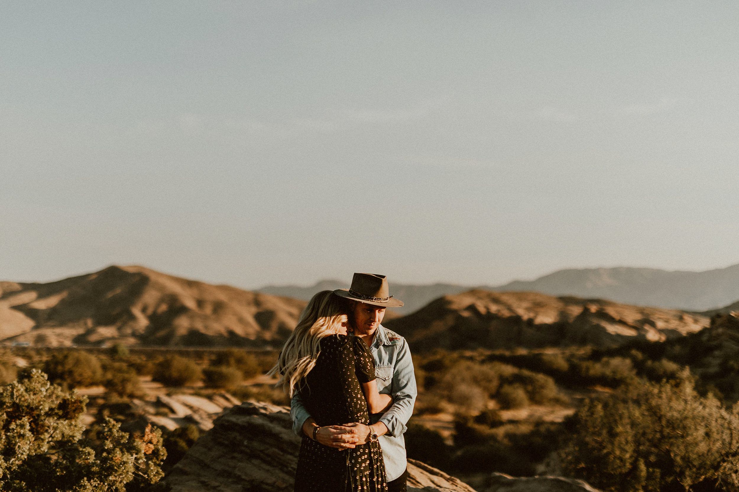 Engagement Session at Vasquez Rocks Engagement Session at Vasquez Rocks
