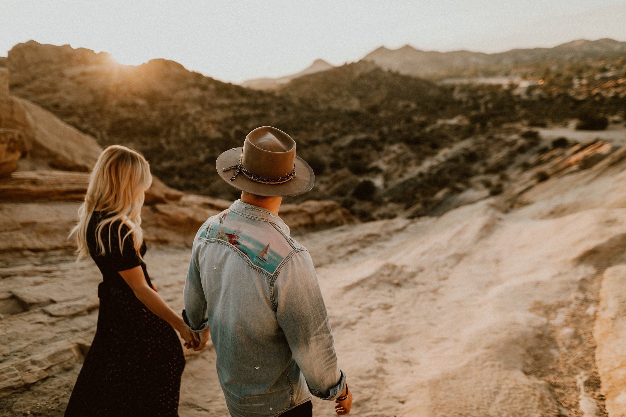 Engagement Session at Vasquez Rocks Engagement Session at Vasquez Rocks
